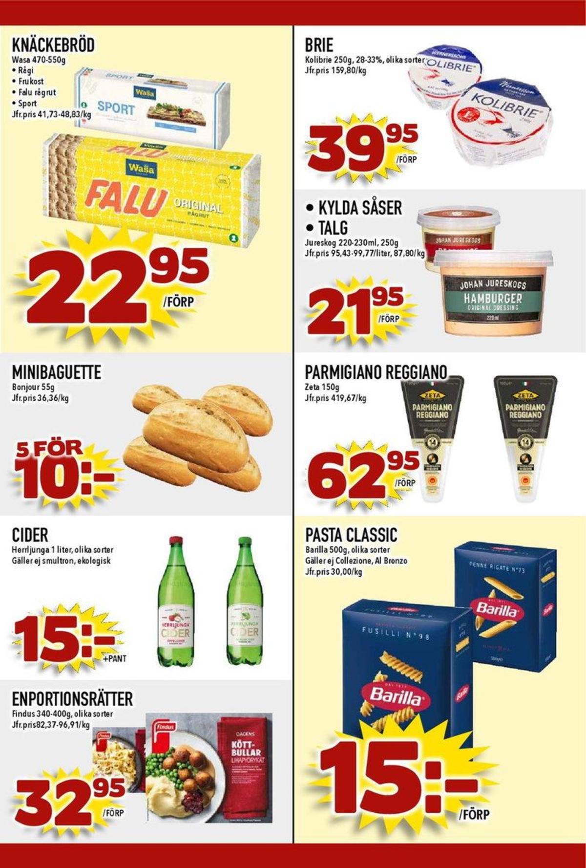 Se MatDax reklamblad för vecka 21 på Kampanjveckan.se. Se bra erbjudanden på många varor, t.ex. parmigiano reggiano zeta eller pasta sorterad barilla. Läs reklambladet här! Sida 19
