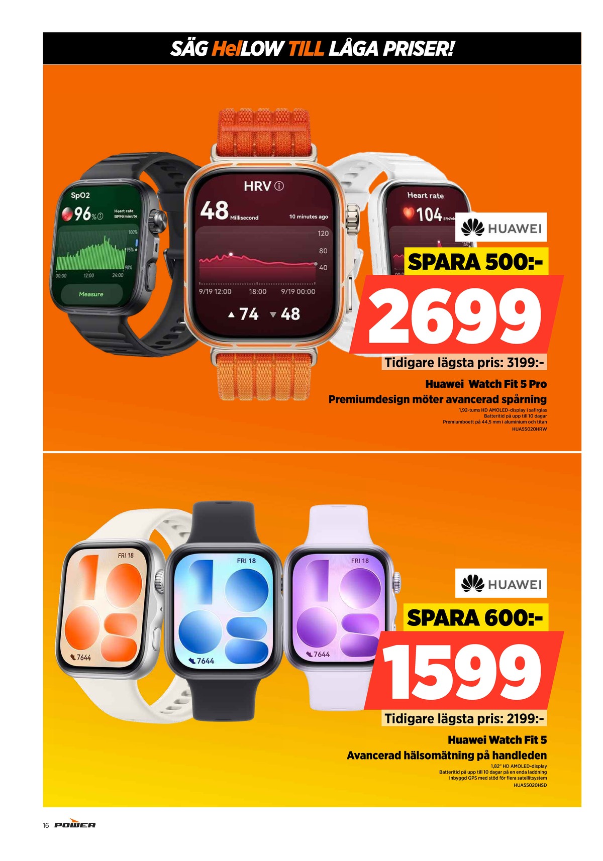 Se Power reklamblad för vecka 21 på Kampanjveckan.se. Se bra erbjudanden på många varor. Läs reklambladet här! Sida 16