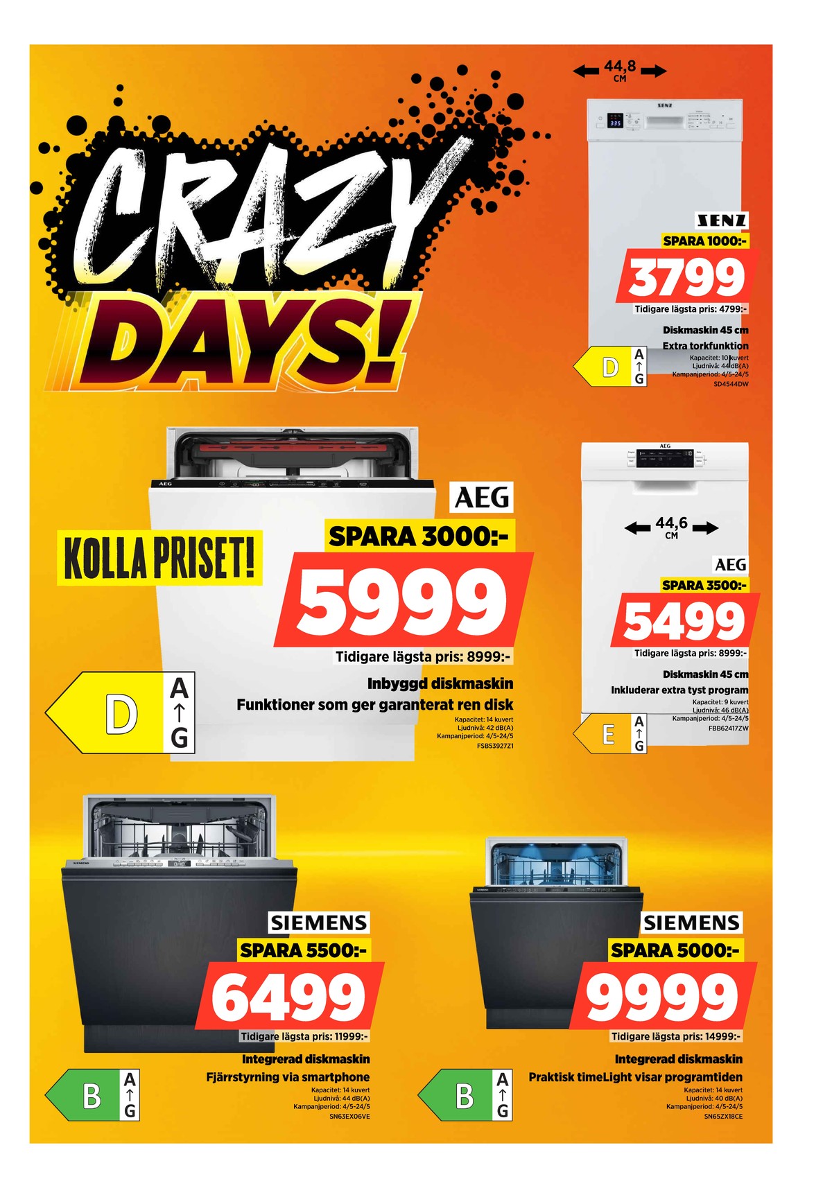 Se Power reklamblad för vecka 21 på Kampanjveckan.se. Se bra erbjudanden på många varor. Läs reklambladet här! Sida 57