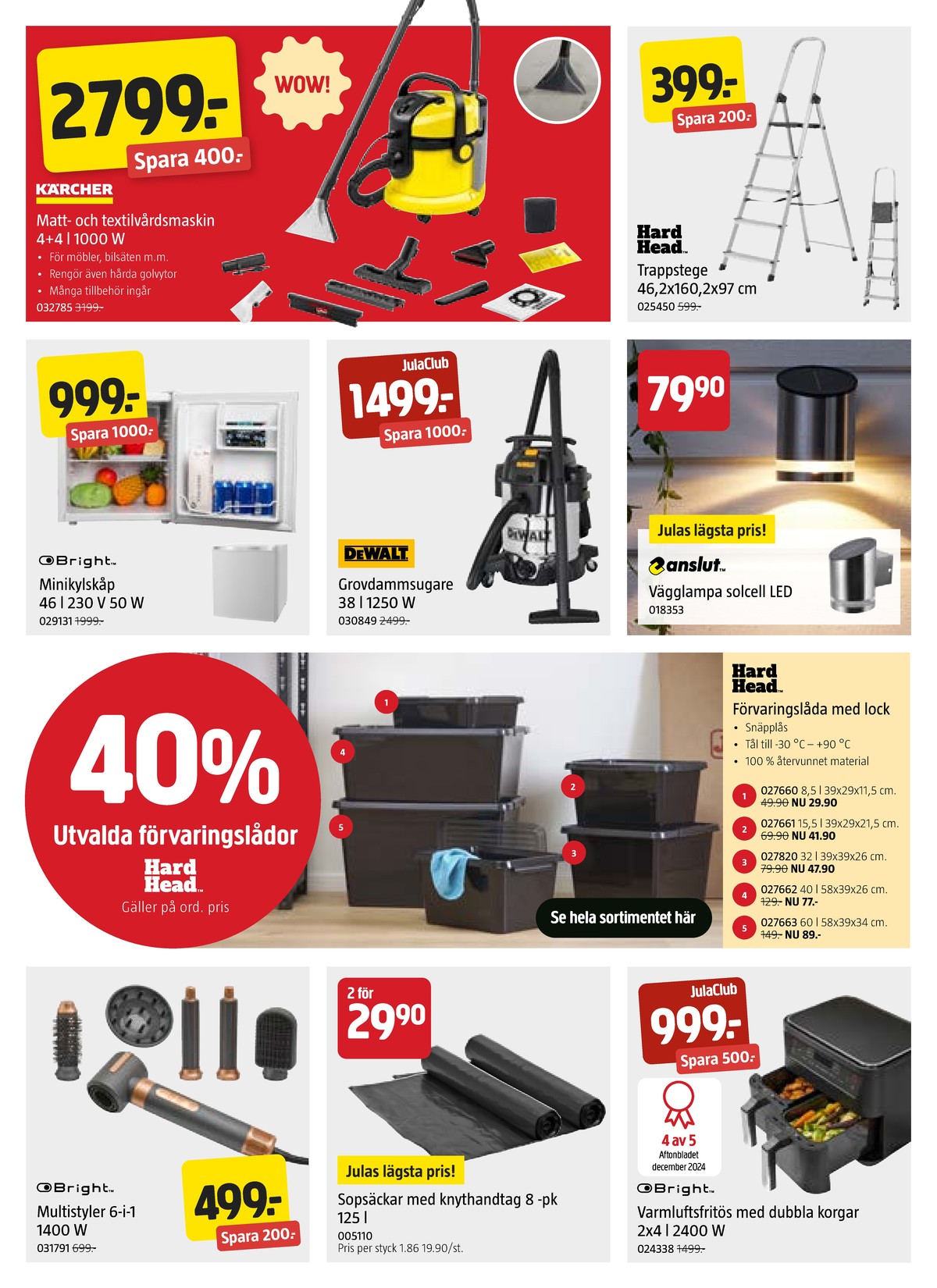Se Jula reklamblad för vecka 21 på Kampanjveckan.se. Se bra erbjudanden på många varor. Läs reklambladet här! Sida 6