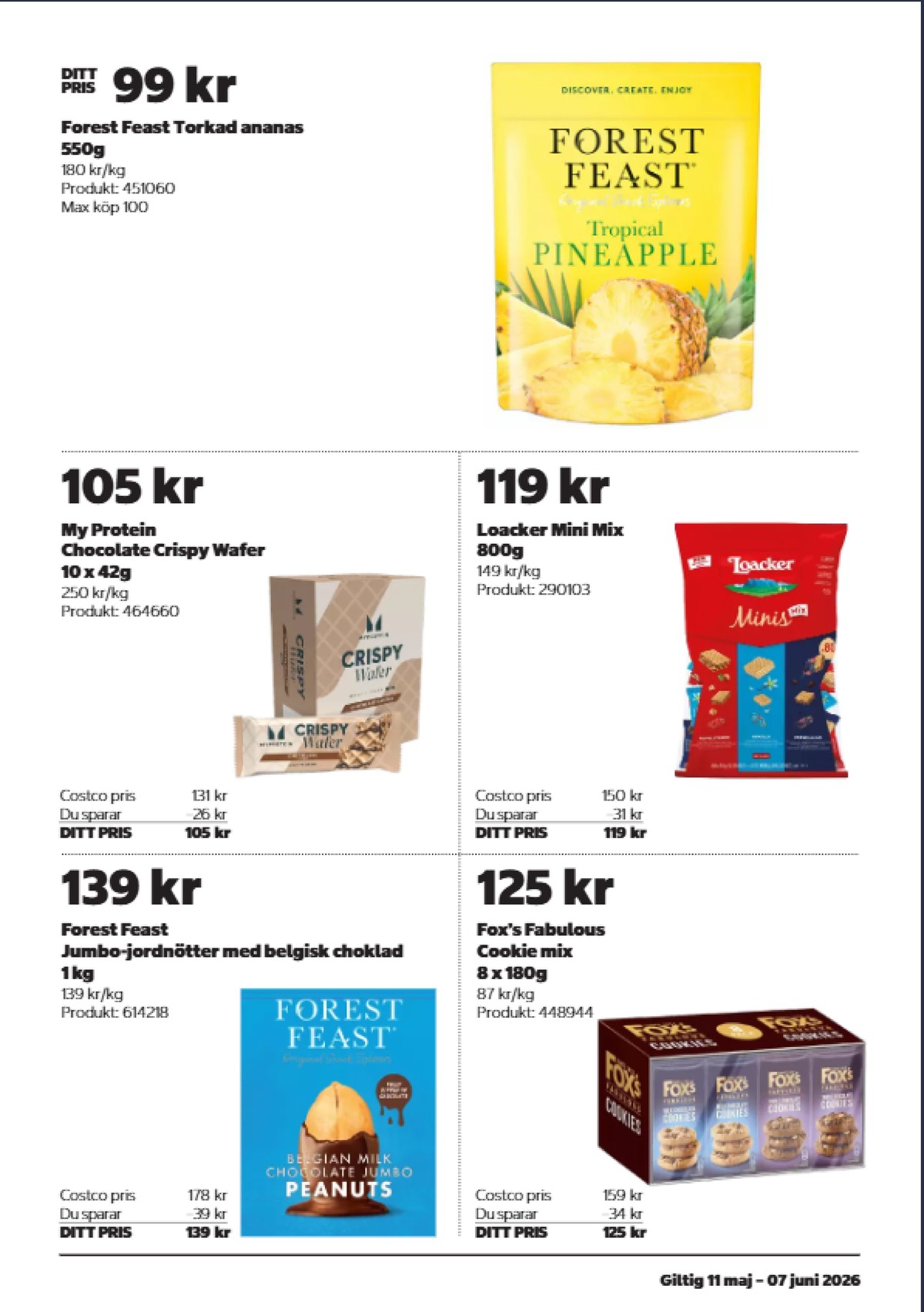 Se Costco reklamblad för vecka 22 på Kampanjveckan.se. Se bra erbjudanden på många varor. Läs reklambladet här! Sida 15