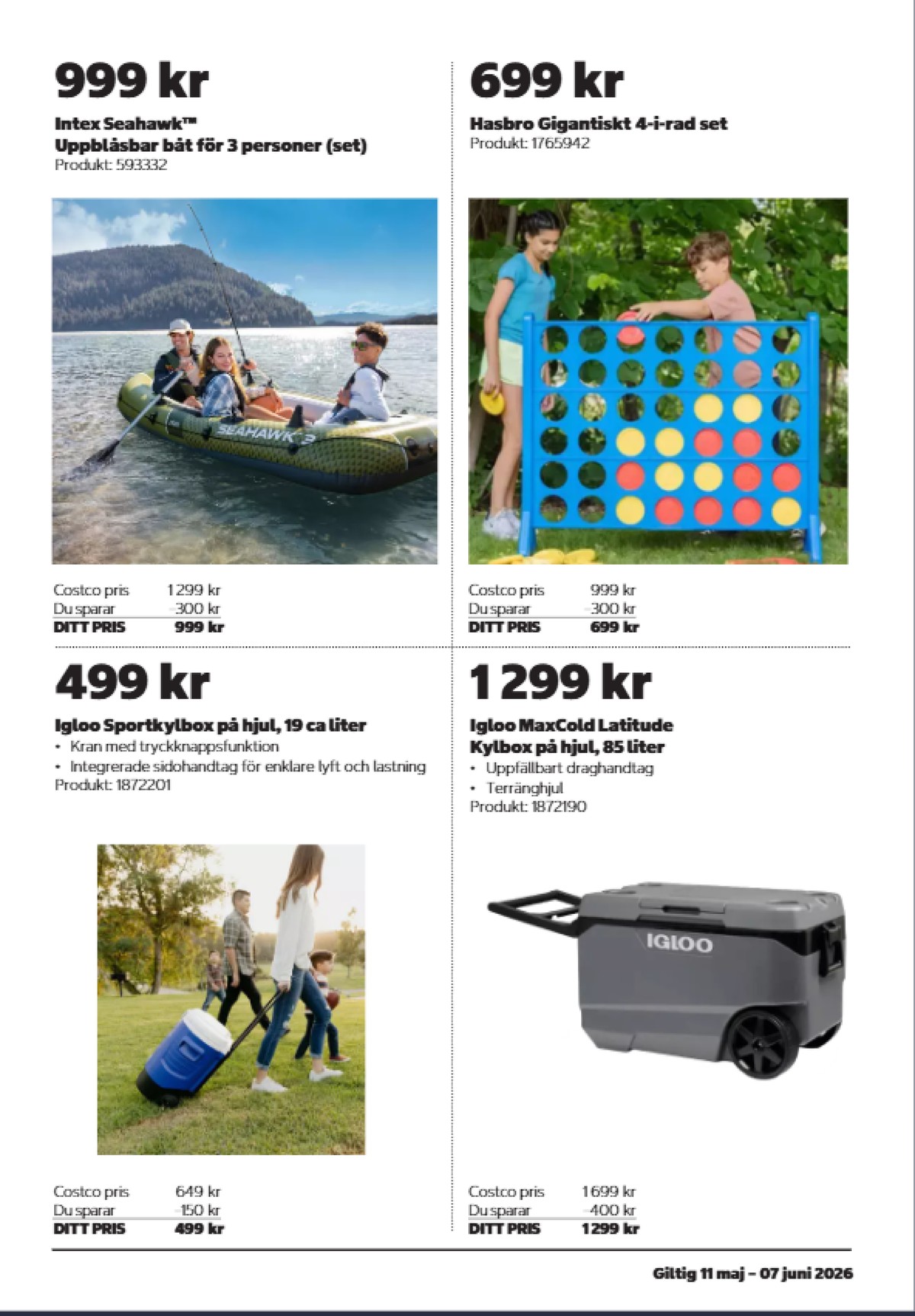 Se Costco reklamblad för vecka 22 på Kampanjveckan.se. Se bra erbjudanden på många varor. Läs reklambladet här! Sida 3