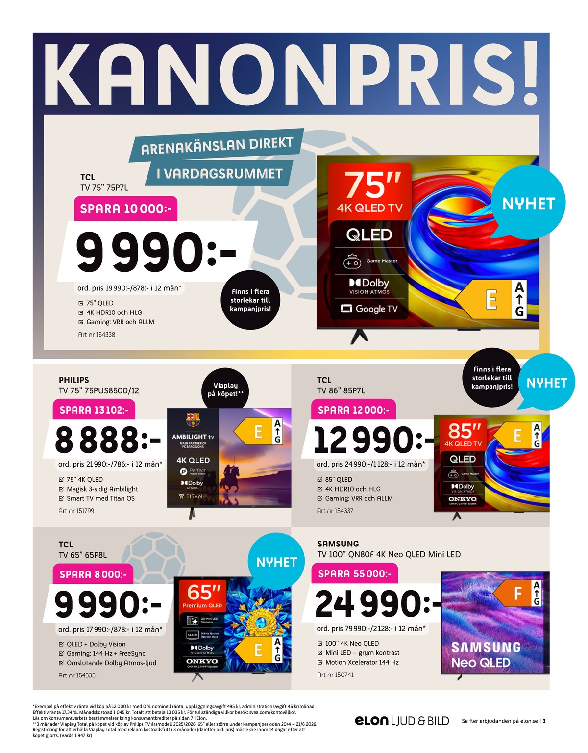 Se Elon reklamblad för vecka 22 på Kampanjveckan.se. Se bra erbjudanden på många varor. Läs reklambladet här! Sida 16