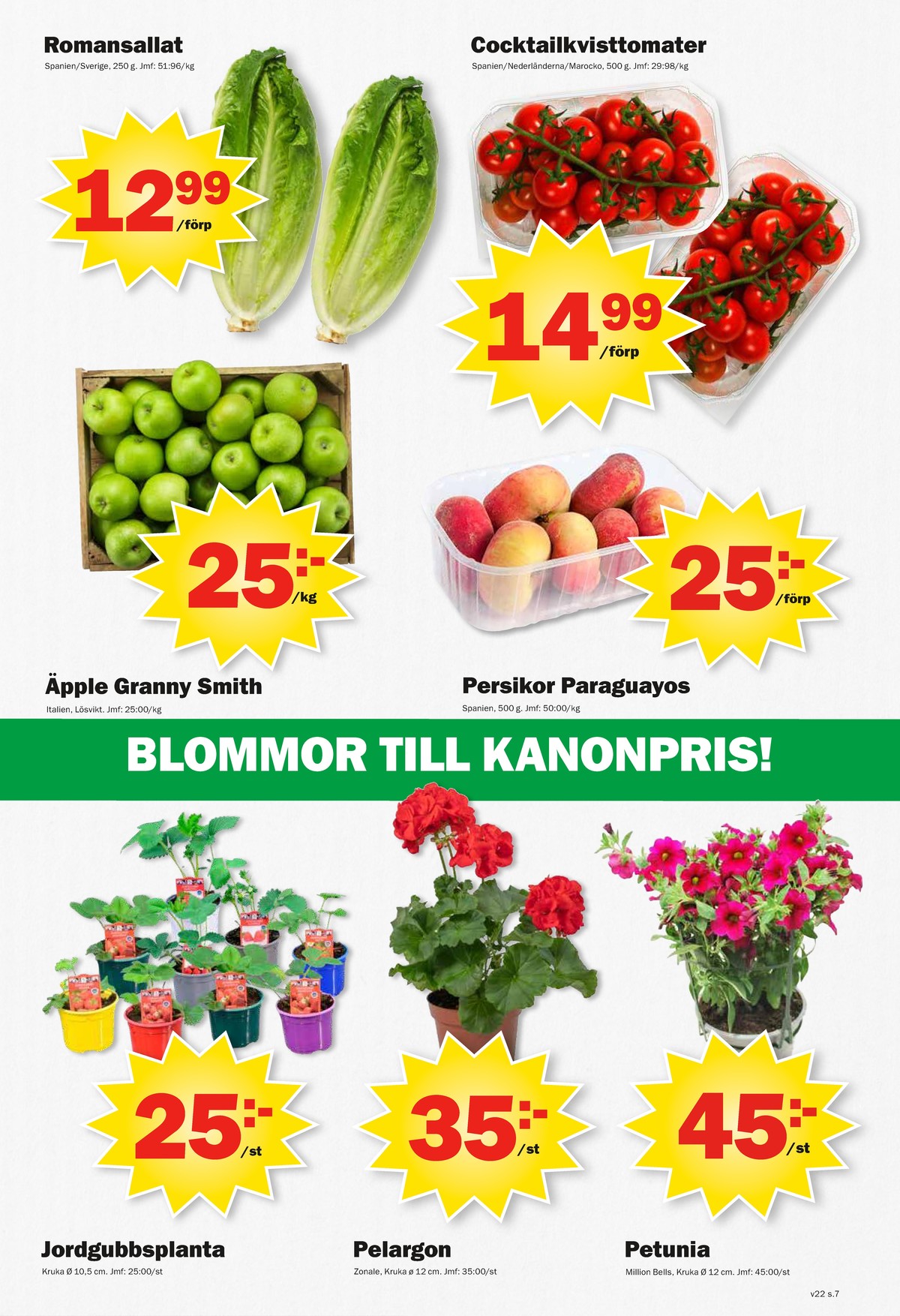 Se Pekås reklamblad för vecka 22 på Kampanjveckan.se. Se bra erbjudanden på många varor. Läs reklambladet här! Sida 7