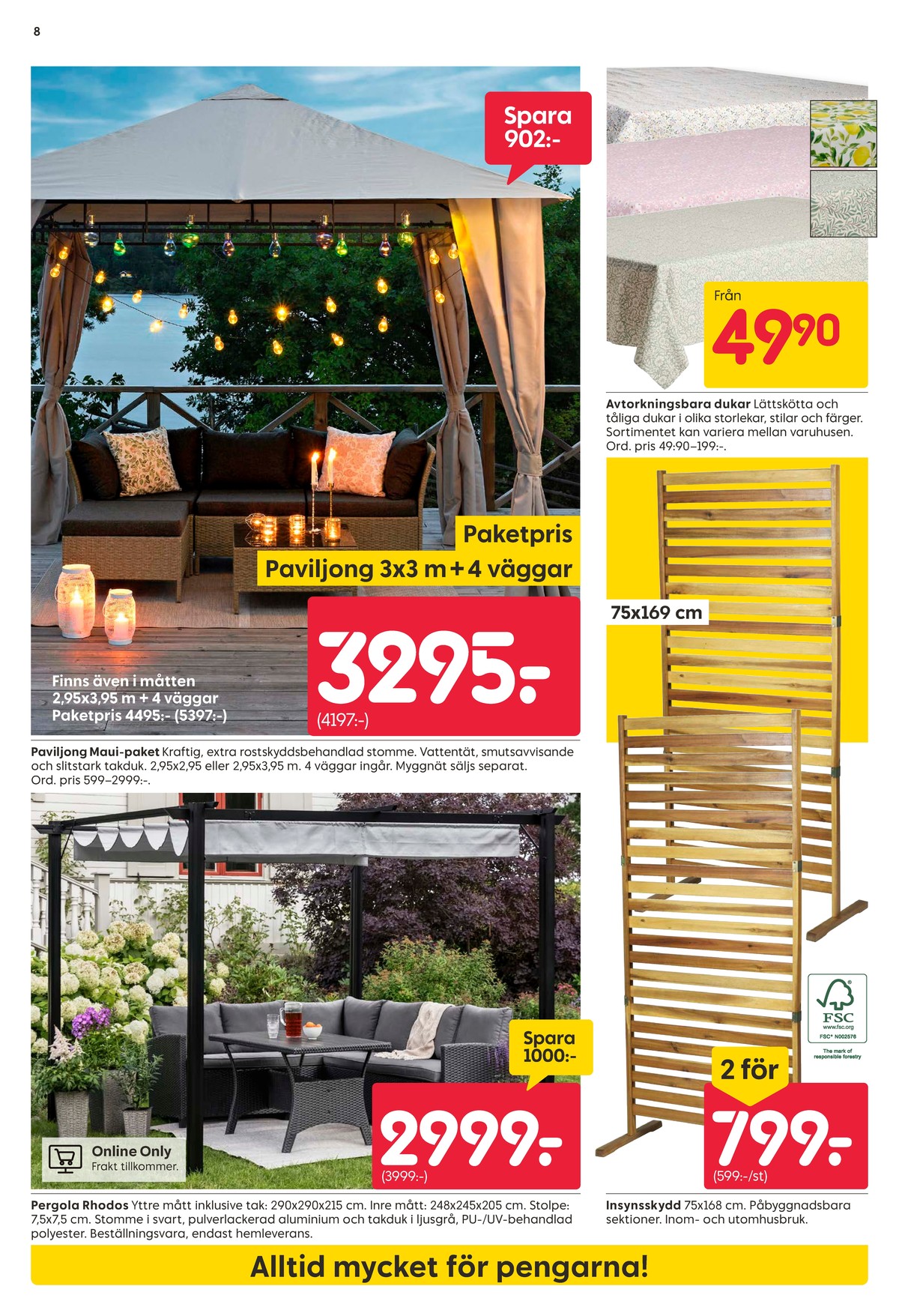 Se Rusta reklamblad för vecka 22 på Kampanjveckan.se. Se bra erbjudanden på många varor. Läs reklambladet här! Sida 8