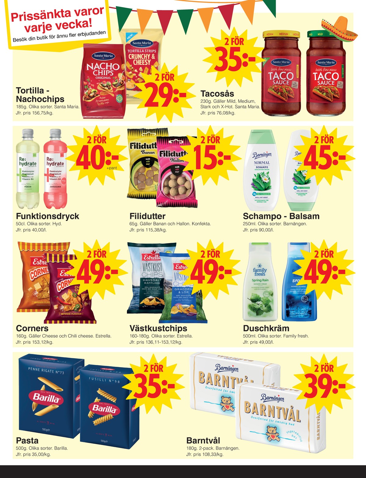 Se Matöppet reklamblad för vecka 22 på Kampanjveckan.se. Se bra erbjudanden på många varor. Läs reklambladet här! Sida 3