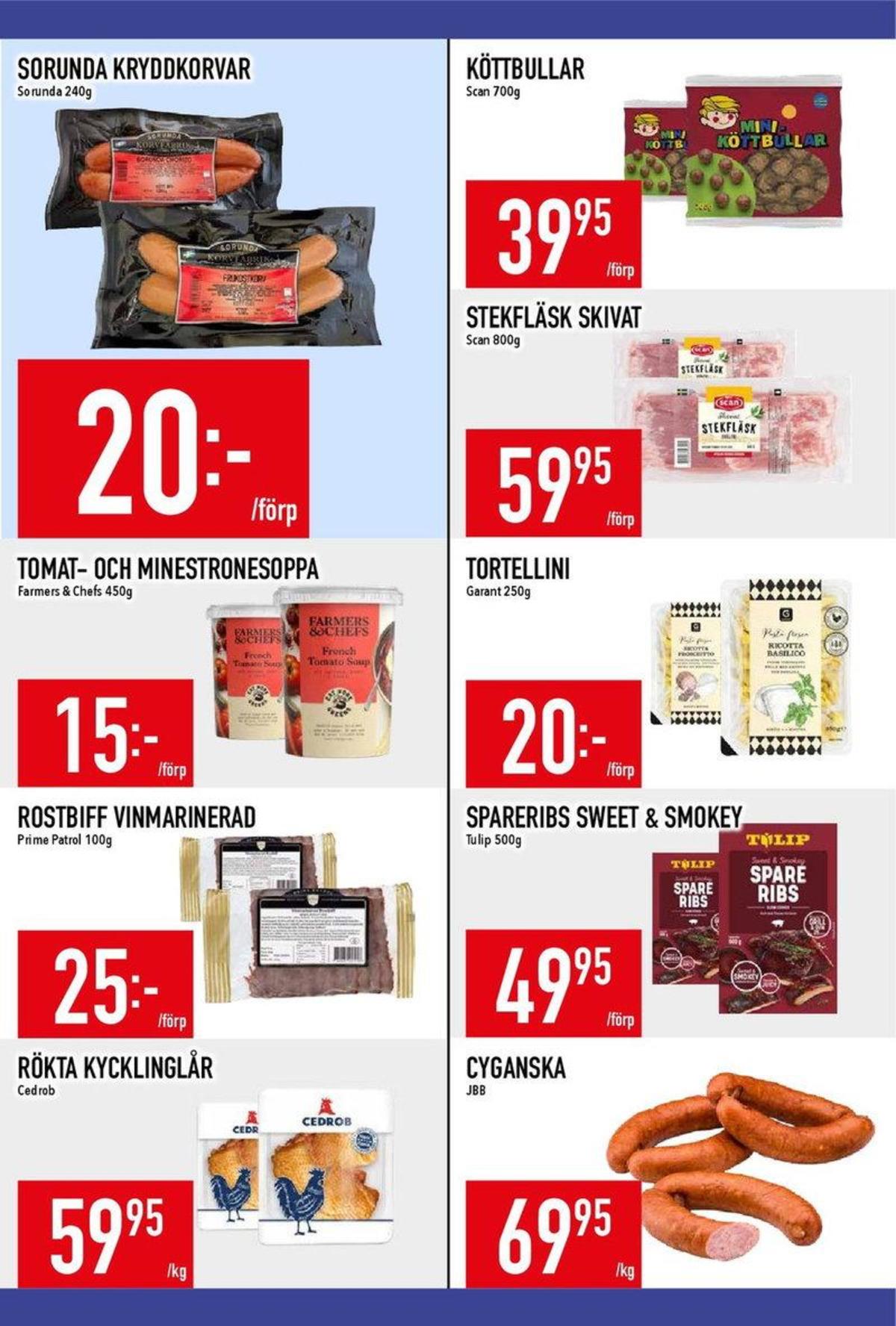 Se MatDax reklamblad för vecka 22 på Kampanjveckan.se. Se bra erbjudanden på många varor. Läs reklambladet här! Sida 11