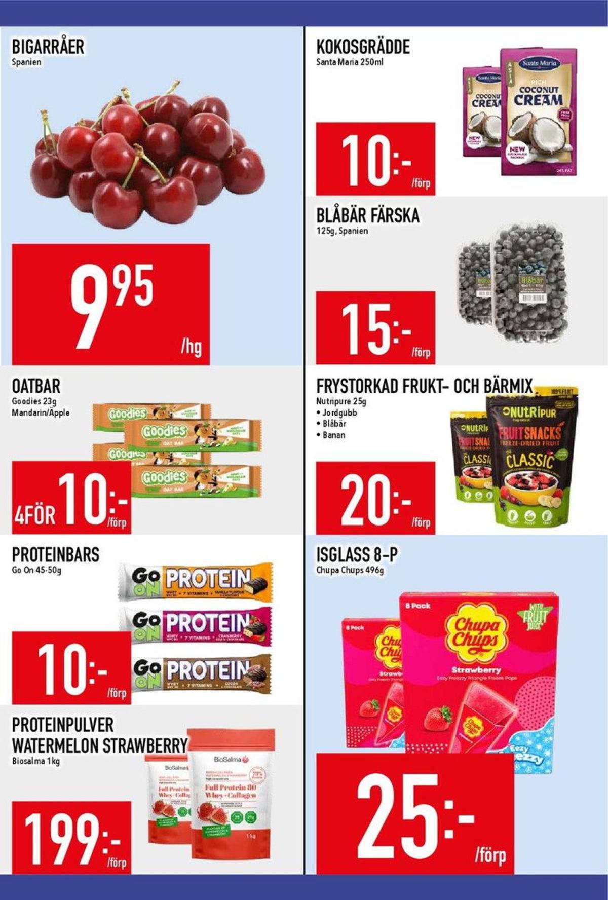 Se MatDax reklamblad för vecka 22 på Kampanjveckan.se. Se bra erbjudanden på många varor. Läs reklambladet här! Sida 14