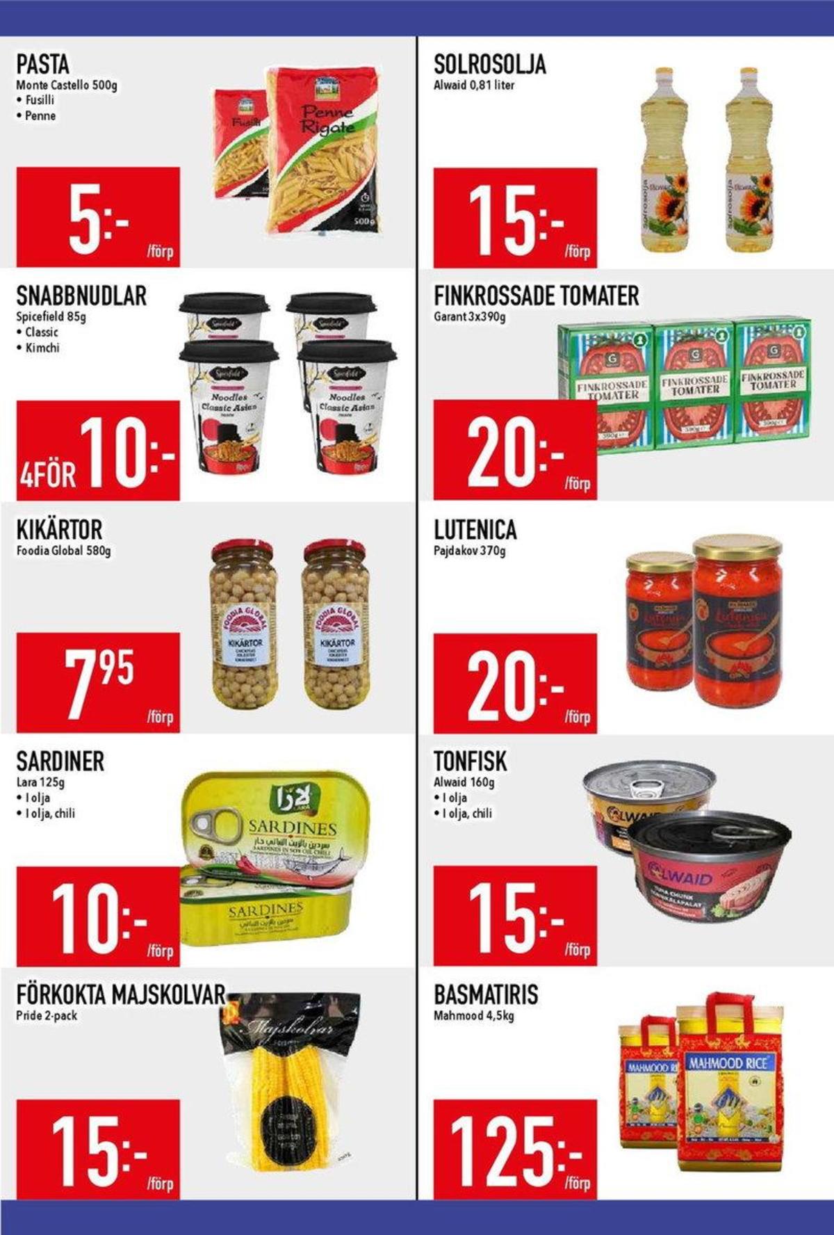 Se MatDax reklamblad för vecka 22 på Kampanjveckan.se. Se bra erbjudanden på många varor. Läs reklambladet här! Sida 15