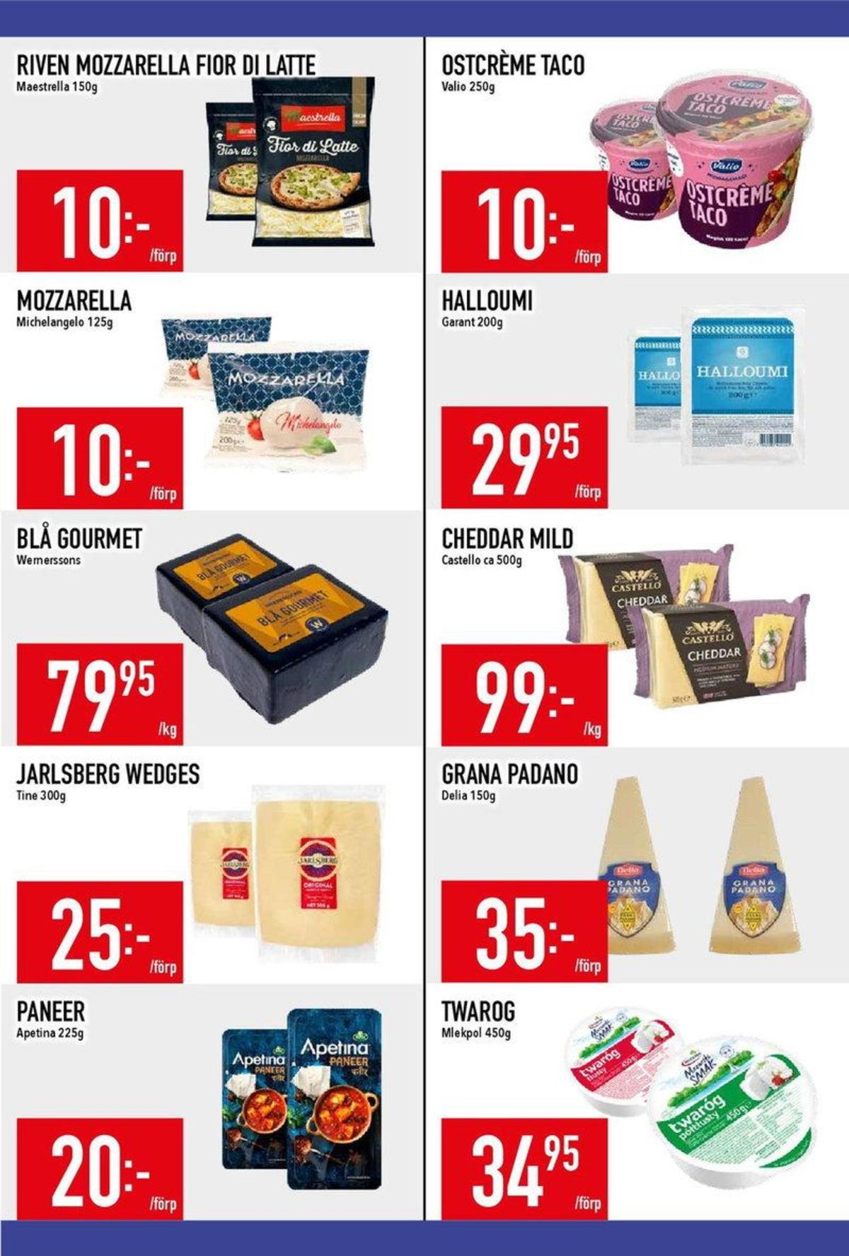 Se MatDax reklamblad för vecka 22 på Kampanjveckan.se. Se bra erbjudanden på många varor. Läs reklambladet här! Sida 9