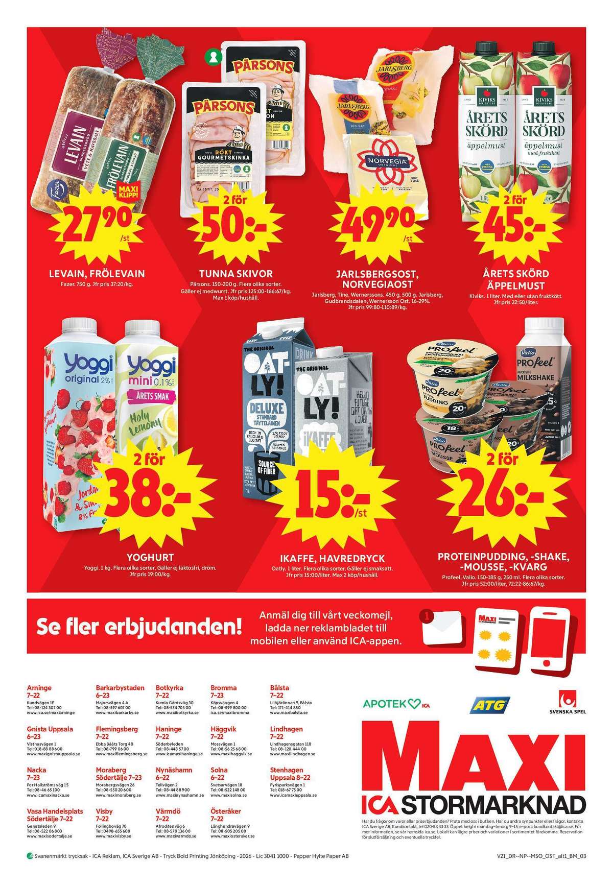 Se Apotek Hjärtat reklamblad för vecka 23 på Kampanjveckan.se. Se bra erbjudanden på många varor. Läs reklambladet här! Sida 14