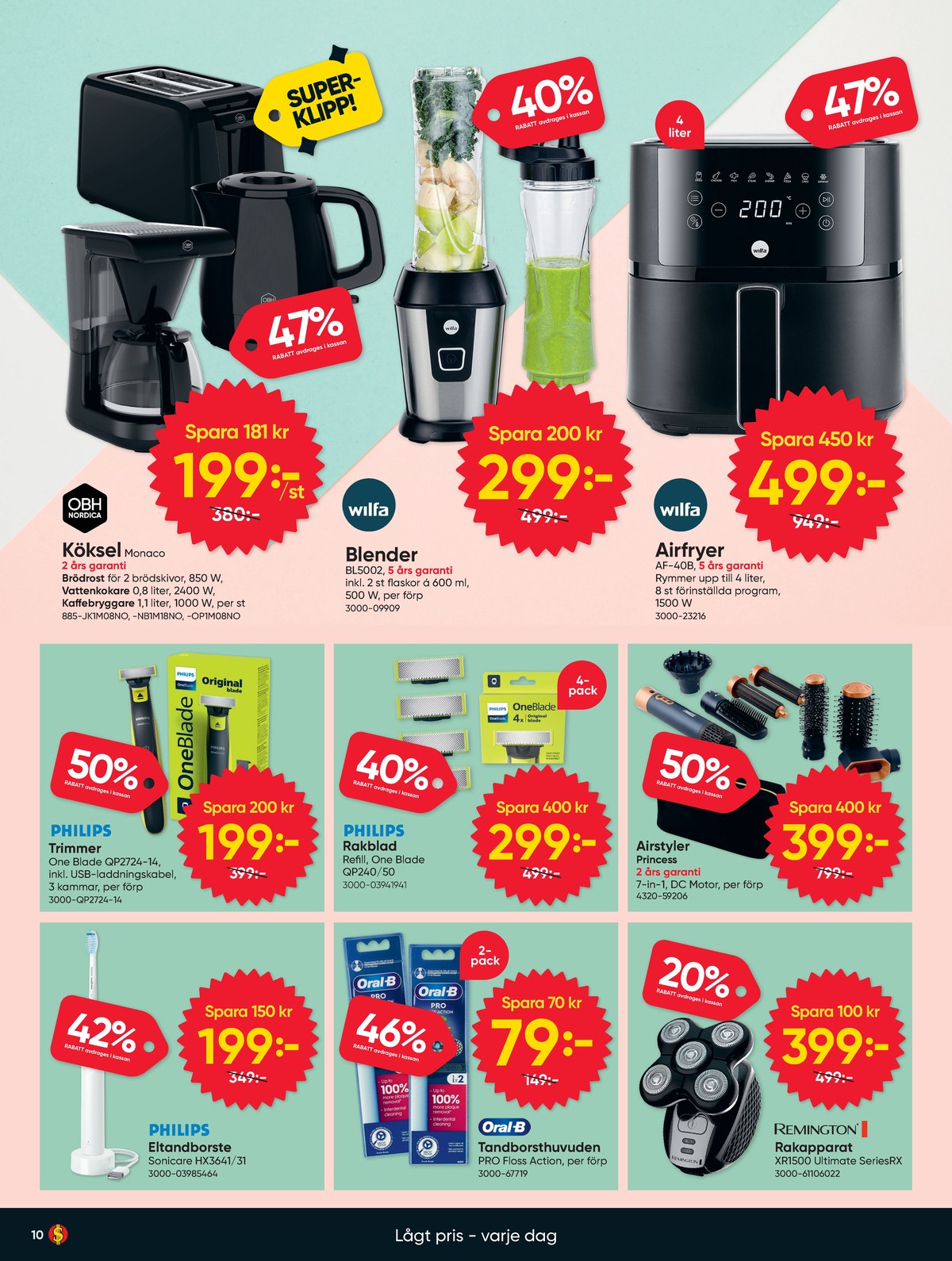 Se Dollarstore reklamblad för vecka 23 på Kampanjveckan.se. Se bra erbjudanden på många varor. Läs reklambladet här! Sida 10