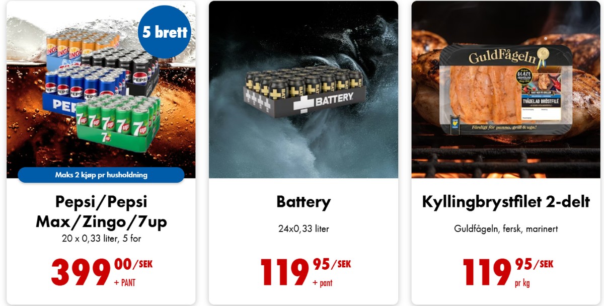 Se Nordby Supermarket reklamblad för vecka 23 på Kampanjveckan.se. Se bra erbjudanden på många varor. Läs reklambladet här! Sida 3