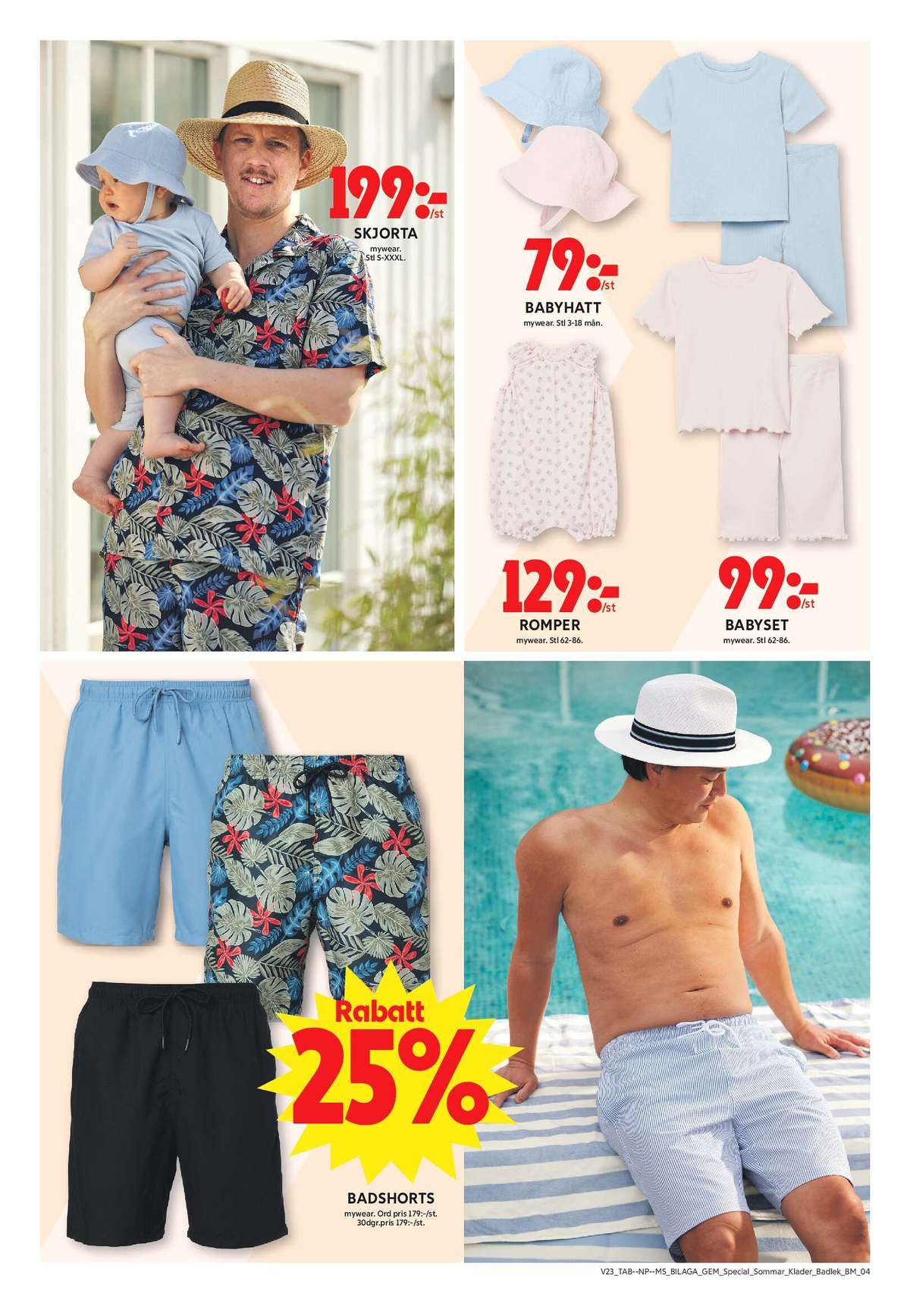 Se ICA Maxi reklamblad för vecka 23 på Kampanjveckan.se. Se bra erbjudanden på många varor, t.ex. babykläder mywear eller body mywear. Läs reklambladet här! Sida 17
