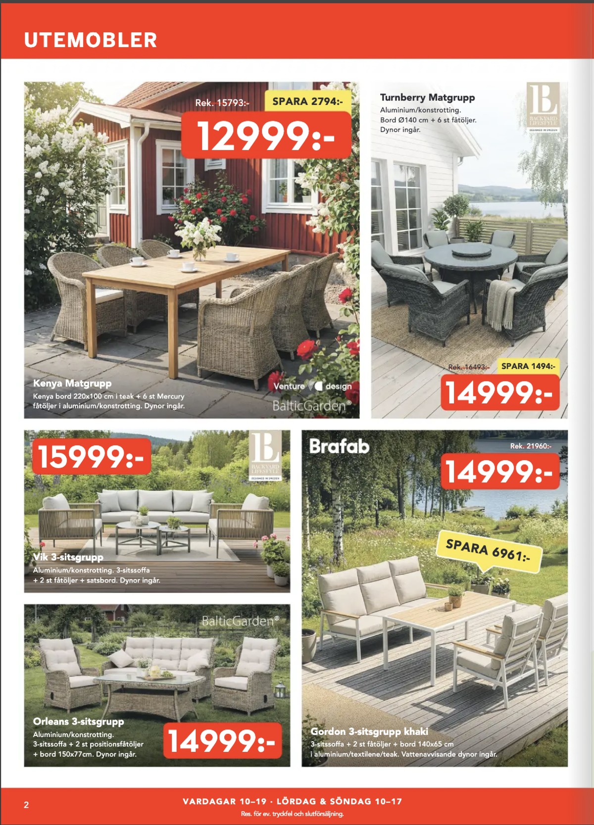 Se Bo Ohlsson reklamblad för vecka 23 på Kampanjveckan.se. Se bra erbjudanden på många varor. Läs reklambladet här! Sida 2