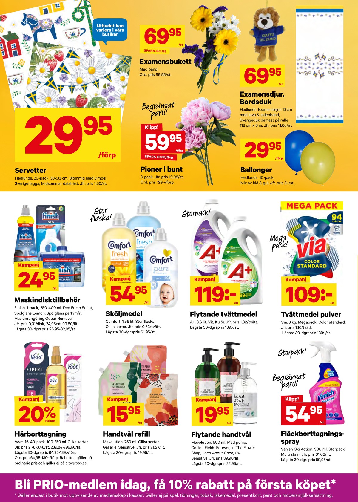 Se City Gross reklamblad för vecka 23 på Kampanjveckan.se. Se bra erbjudanden på många varor. Läs reklambladet här! Sida 11