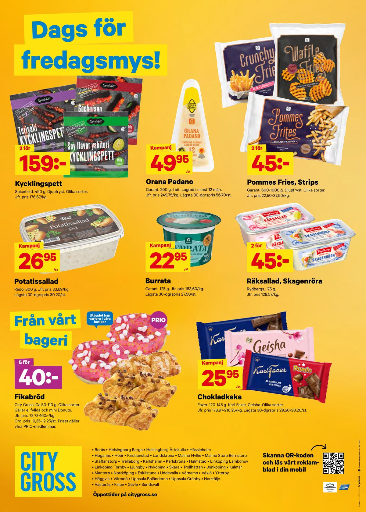 Se City Gross reklamblad för vecka 23 på Kampanjveckan.se. Se bra erbjudanden på många varor. Läs reklambladet här! Sida 13
