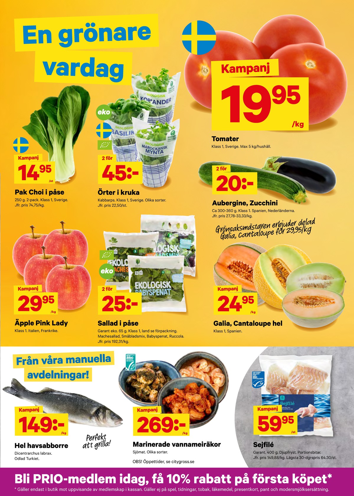 Se City Gross reklamblad för vecka 23 på Kampanjveckan.se. Se bra erbjudanden på många varor. Läs reklambladet här! Sida 5