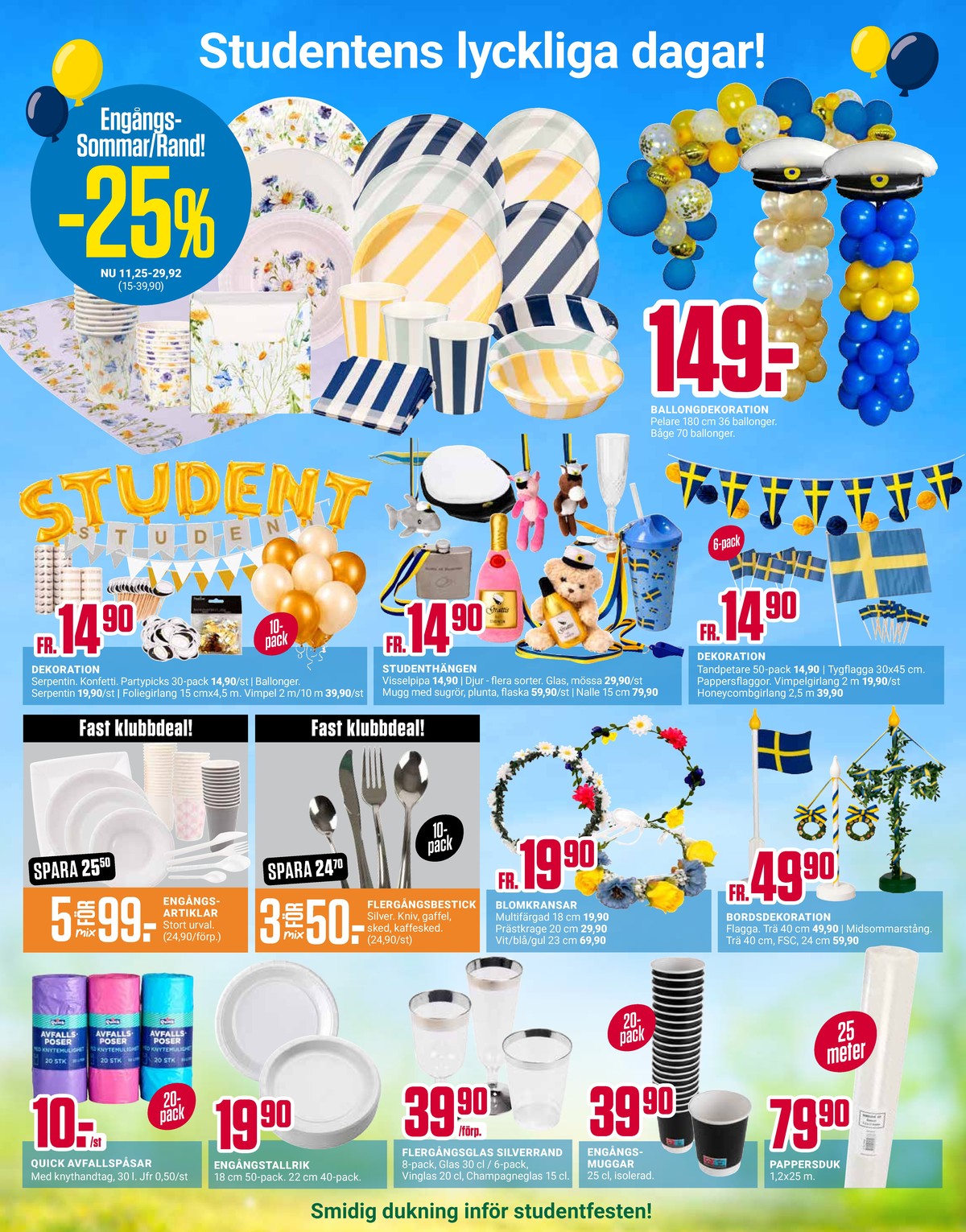 Se ÖoB reklamblad för vecka 23 på Kampanjveckan.se. Se bra erbjudanden på många varor. Läs reklambladet här! Sida 6
