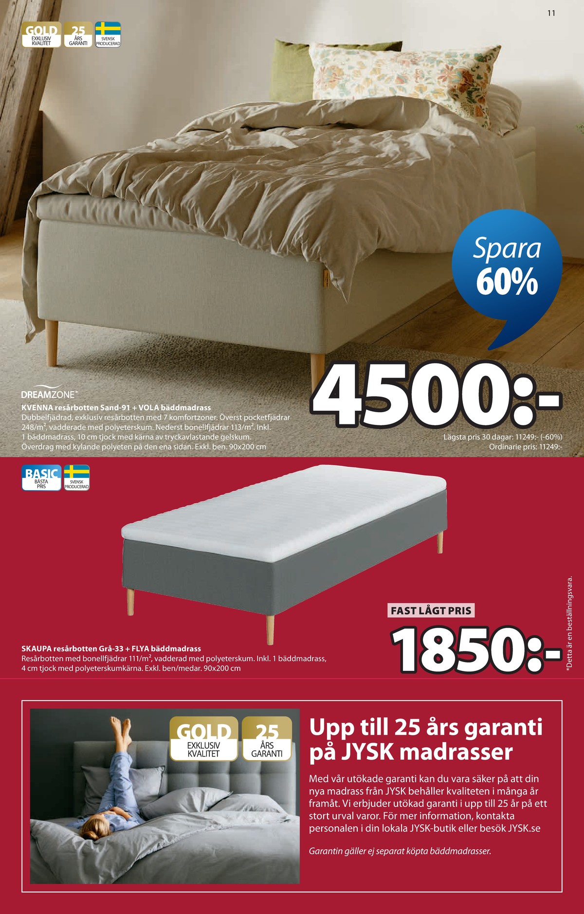 Se Jysk reklamblad för vecka 23 på Kampanjveckan.se. Se bra erbjudanden på många varor. Läs reklambladet här! Sida 12
