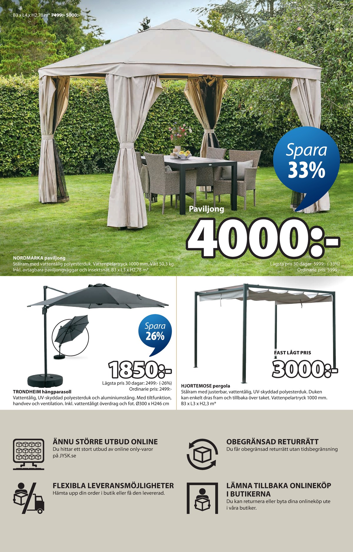 Se Jysk reklamblad för vecka 23 på Kampanjveckan.se. Se bra erbjudanden på många varor. Läs reklambladet här! Sida 9