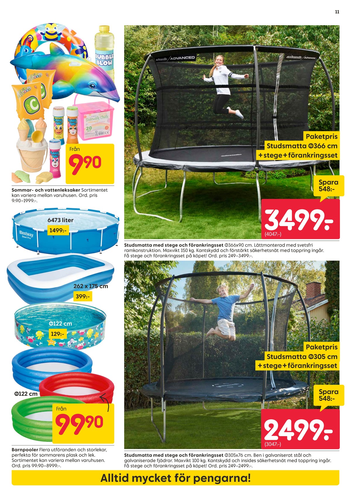 Se Rusta reklamblad för vecka 23 på Kampanjveckan.se. Se bra erbjudanden på många varor. Läs reklambladet här! Sida 11