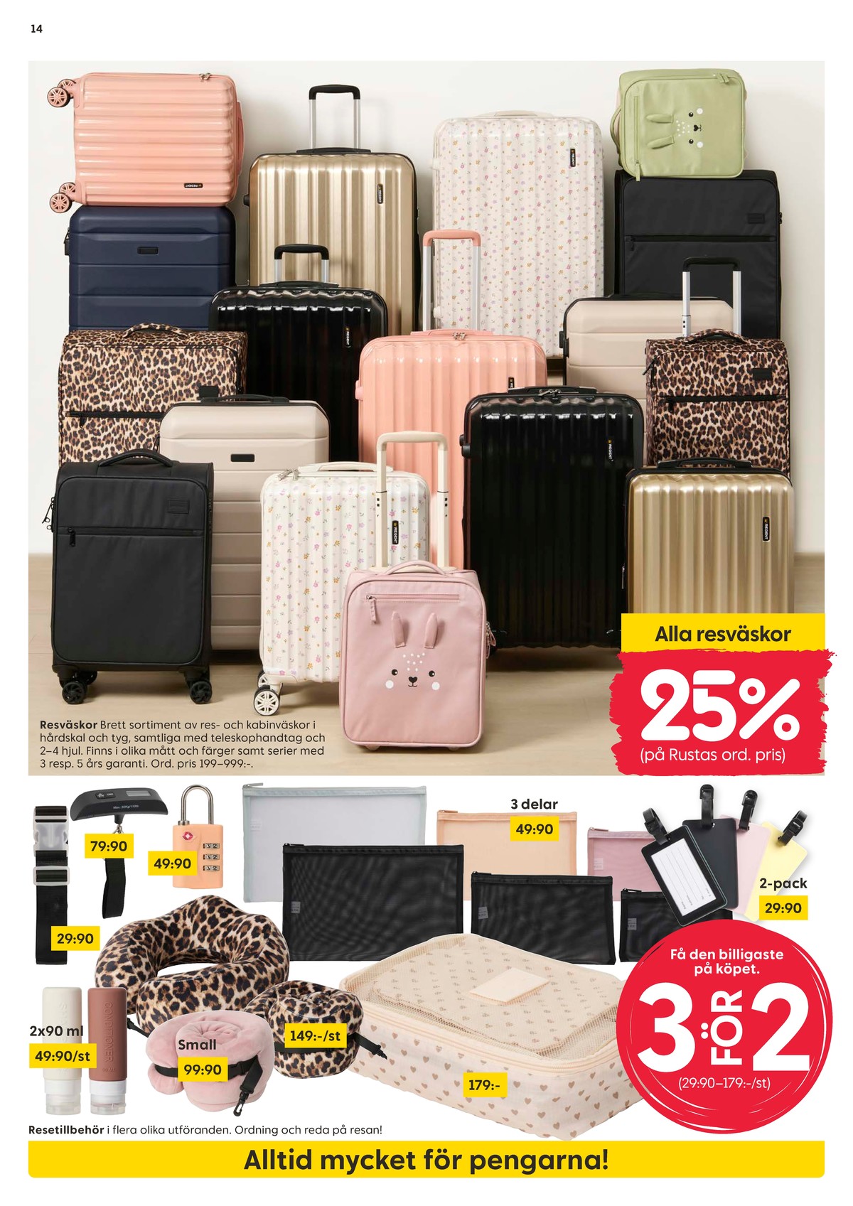Se Rusta reklamblad för vecka 23 på Kampanjveckan.se. Se bra erbjudanden på många varor. Läs reklambladet här! Sida 14
