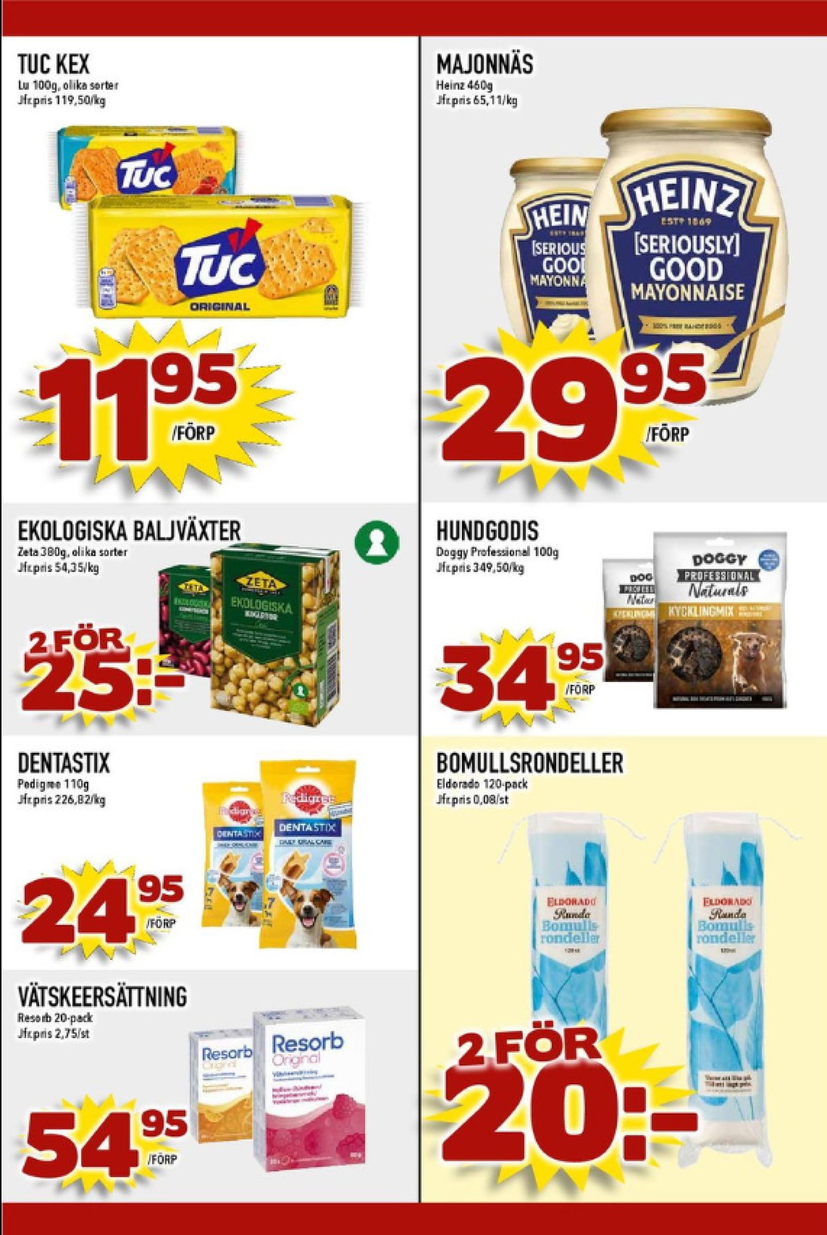 Se MatDax reklamblad för vecka 23 på Kampanjveckan.se. Se bra erbjudanden på många varor, t.ex. bomullsrondeller eldorado eller andra varor. Läs reklambladet här! Sida 22