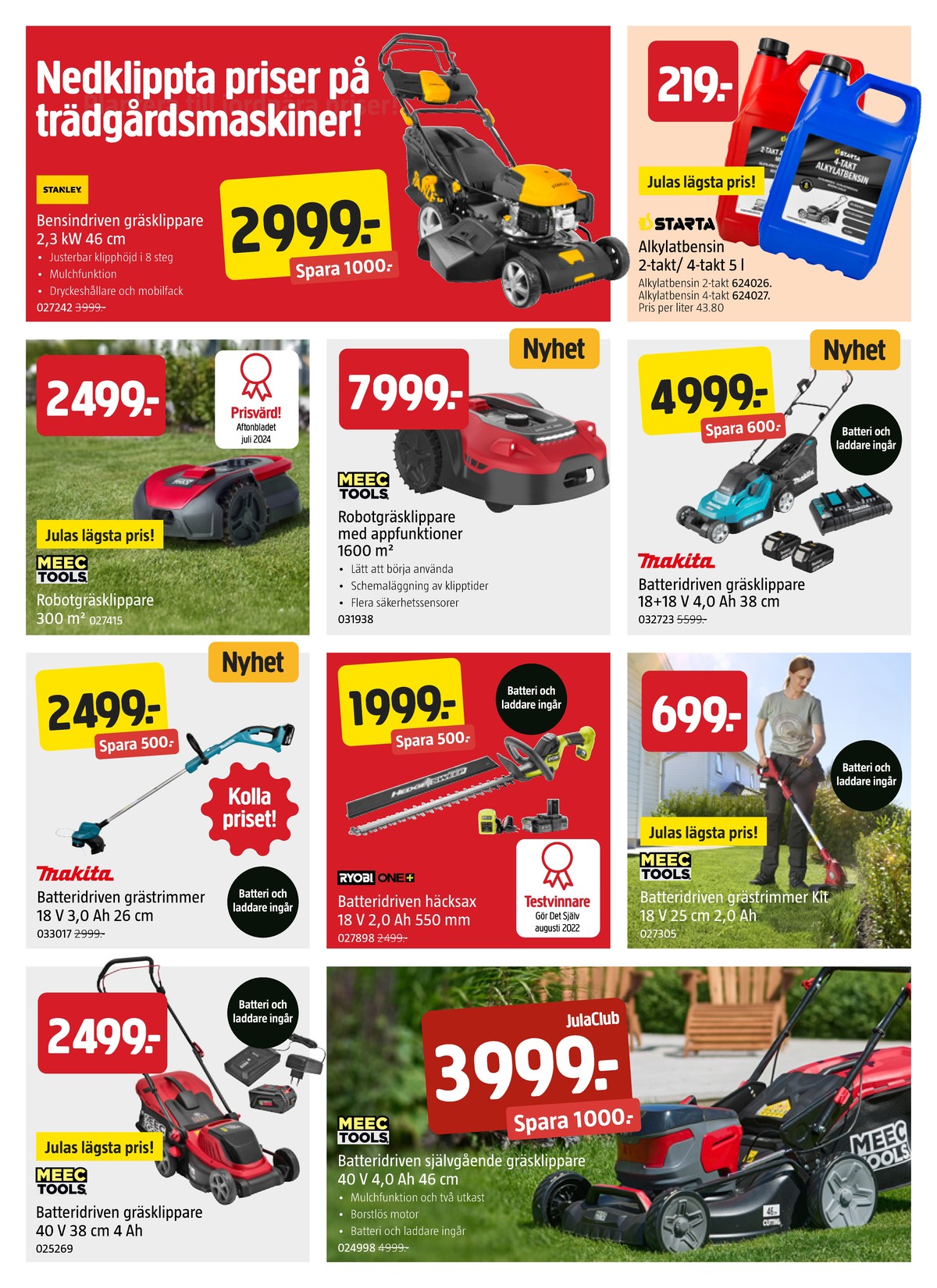 Se Jula reklamblad för vecka 23 på Kampanjveckan.se. Se bra erbjudanden på många varor. Läs reklambladet här! Sida 2