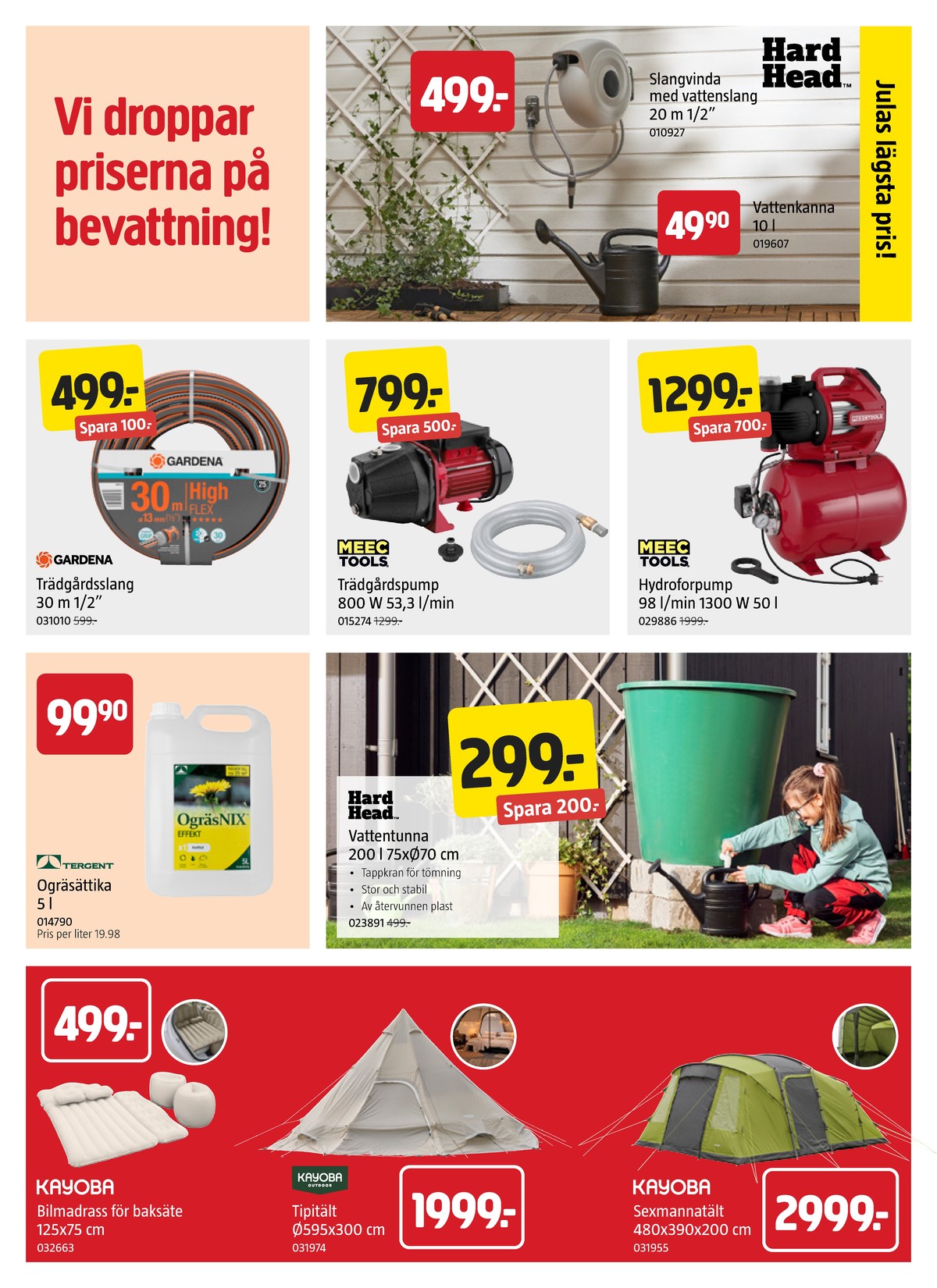 Se Jula reklamblad för vecka 23 på Kampanjveckan.se. Se bra erbjudanden på många varor. Läs reklambladet här! Sida 3
