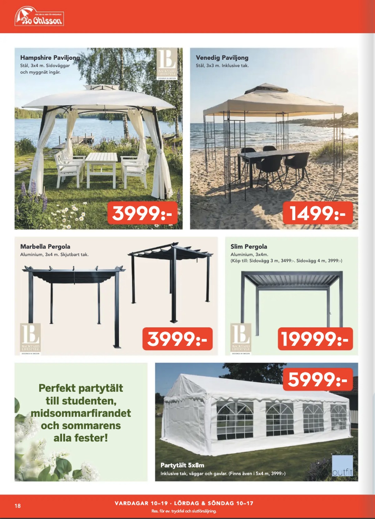 Se Bo Ohlsson reklamblad för vecka 24 på Kampanjveckan.se. Se bra erbjudanden på många varor. Läs reklambladet här! Sida 18