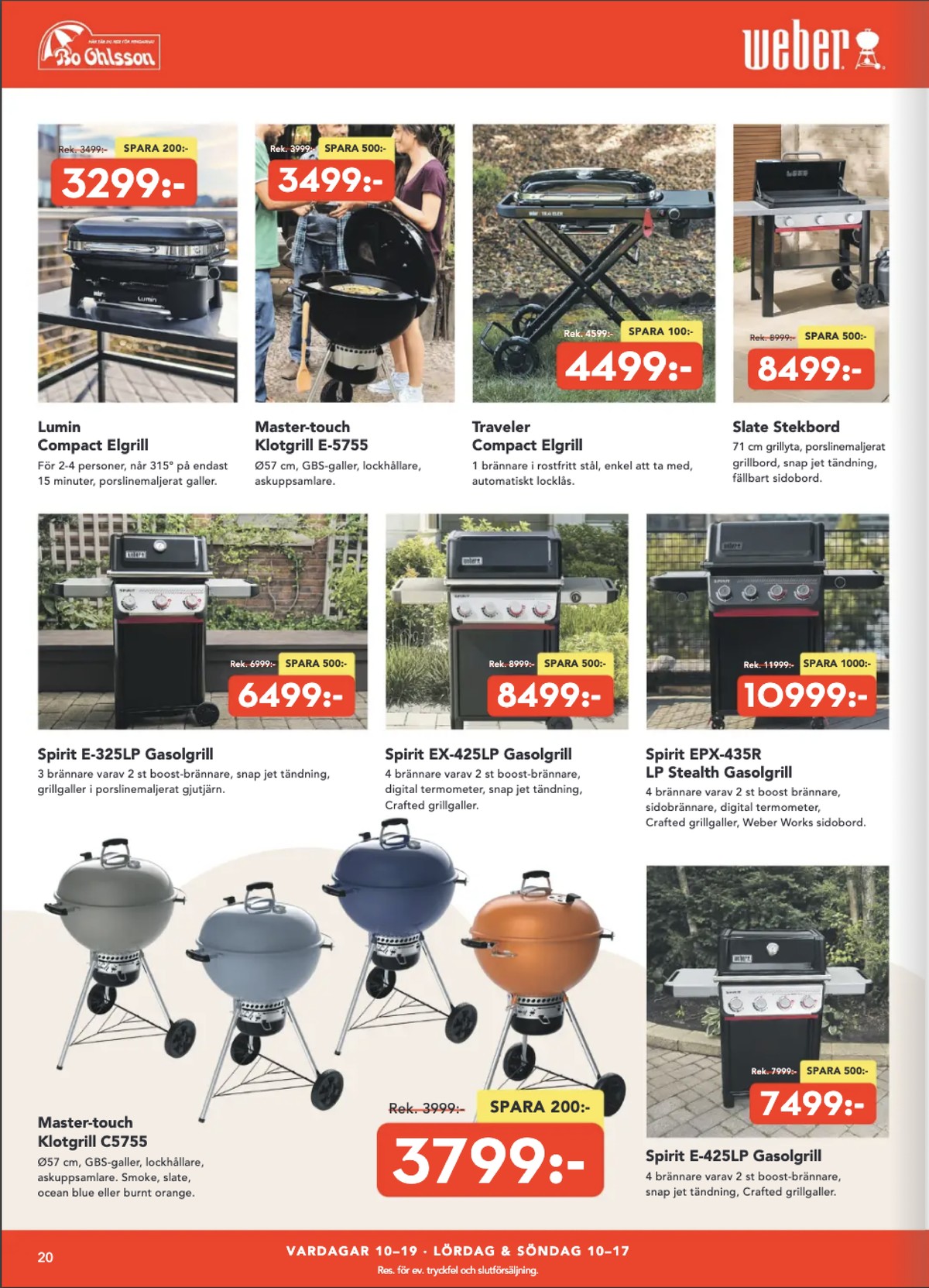 Se Bo Ohlsson reklamblad för vecka 24 på Kampanjveckan.se. Se bra erbjudanden på många varor. Läs reklambladet här! Sida 20