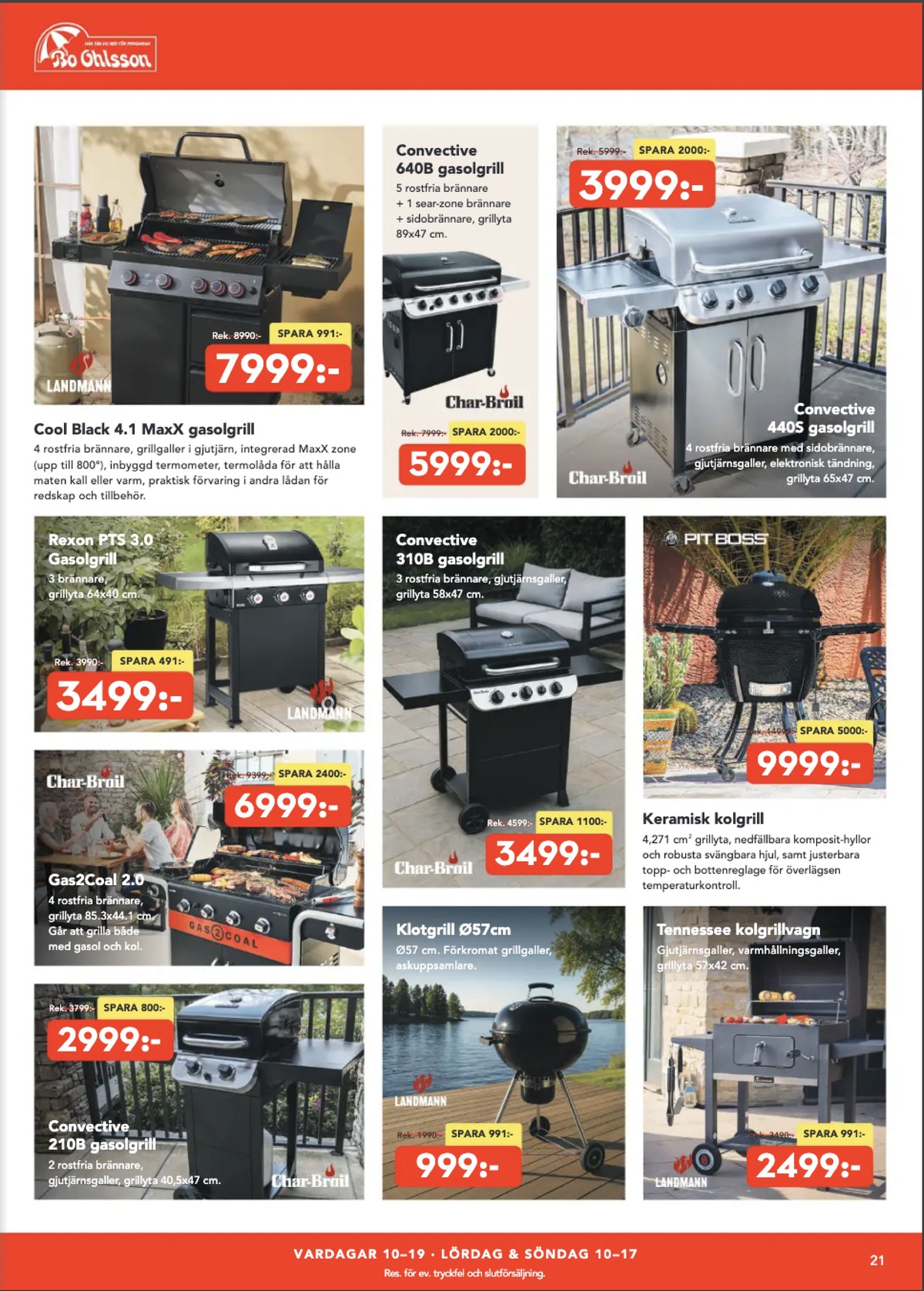 Se Bo Ohlsson reklamblad för vecka 24 på Kampanjveckan.se. Se bra erbjudanden på många varor. Läs reklambladet här! Sida 21