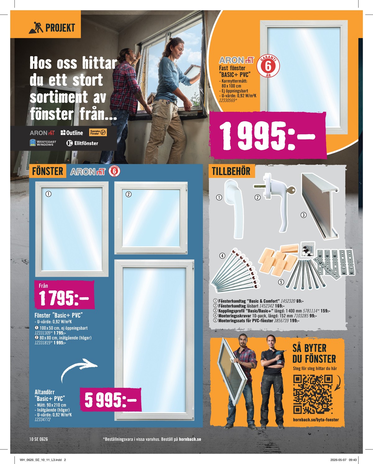 Se Hornbach reklamblad för vecka 24 på Kampanjveckan.se. Se bra erbjudanden på många varor. Läs reklambladet här! Sida 10
