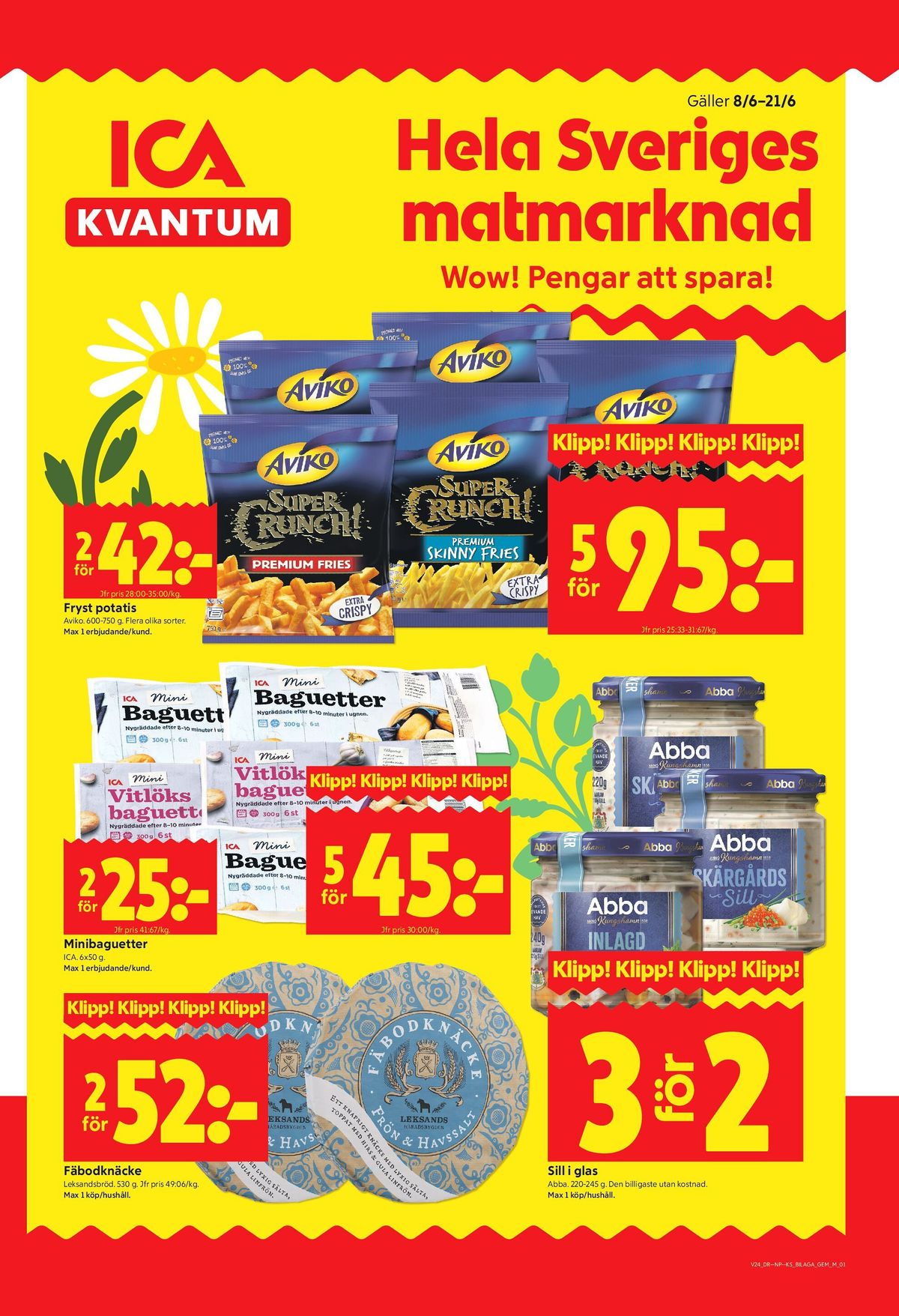 Se ICA Kvantum reklamblad för vecka 24 på Kampanjveckan.se. Se bra erbjudanden på många varor. Läs reklambladet här! Sida 9