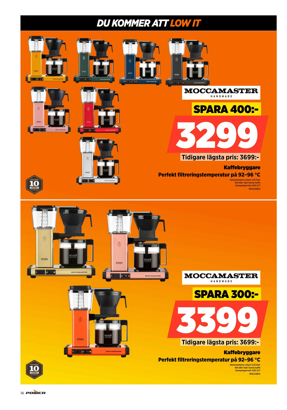 Se Power reklamblad för vecka 24 på Kampanjveckan.se. Se bra erbjudanden på många varor. Läs reklambladet här! Sida 36