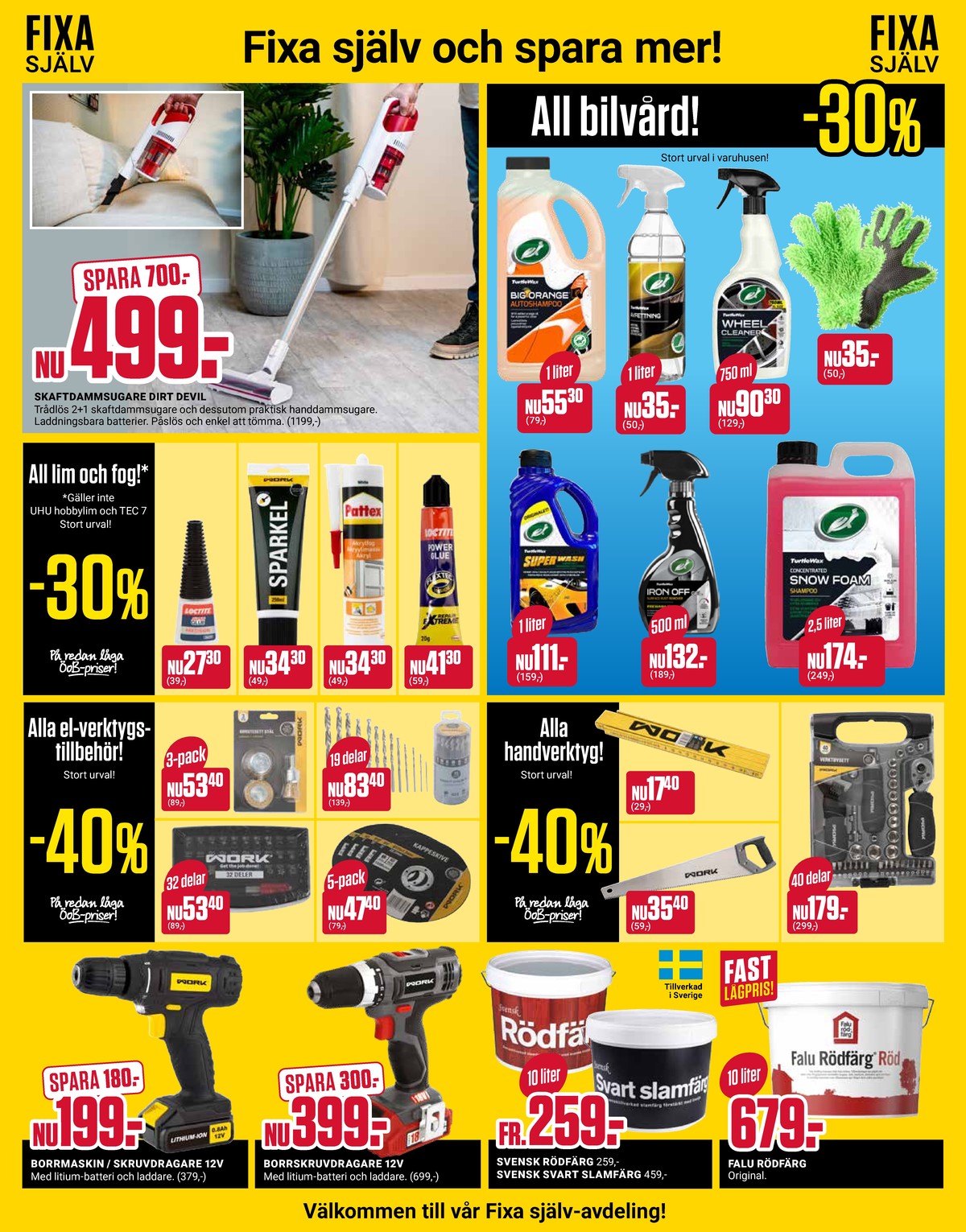 Se ÖoB reklamblad för vecka 24 på Kampanjveckan.se. Se bra erbjudanden på många varor. Läs reklambladet här! Sida 6