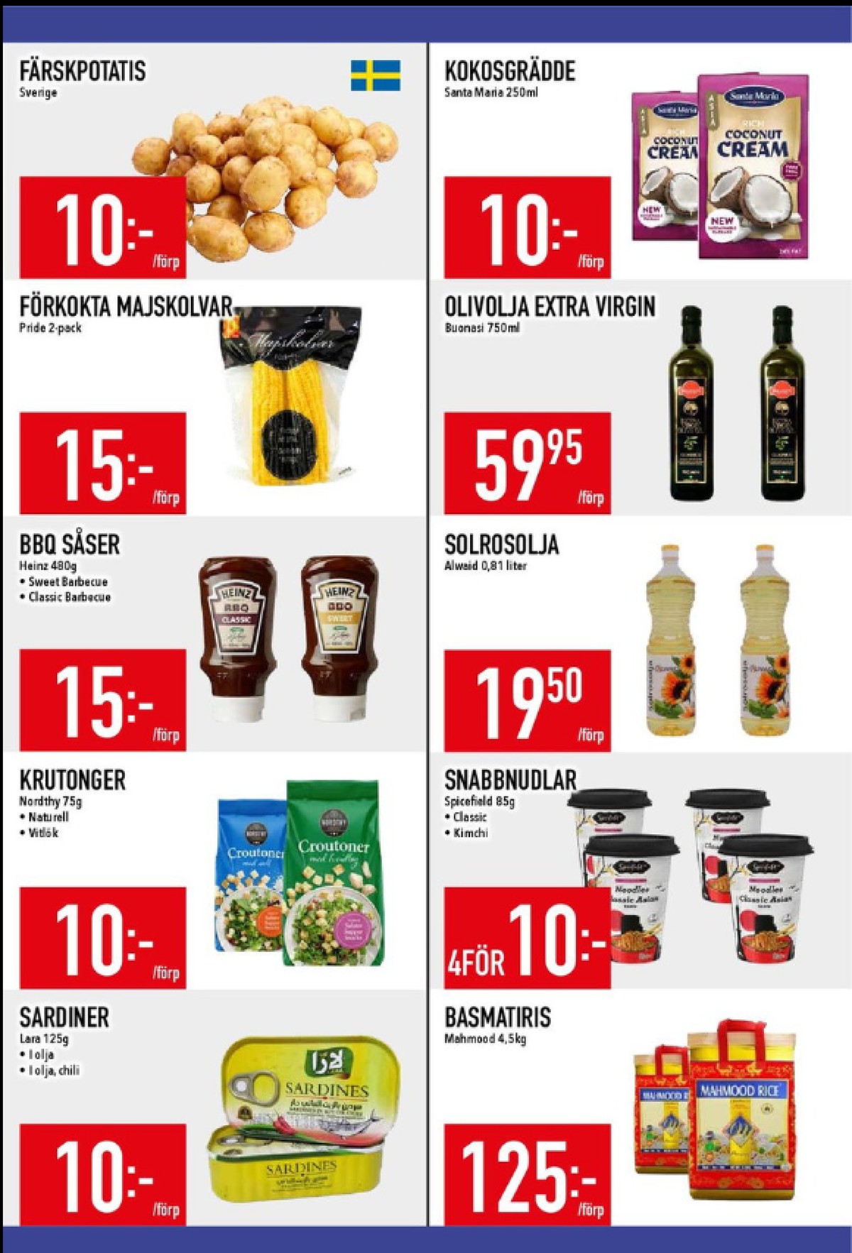 Se MatDax reklamblad för vecka 24 på Kampanjveckan.se. Se bra erbjudanden på många varor, t.ex. sardiner lara eller andra varor. Läs reklambladet här! Sida 14
