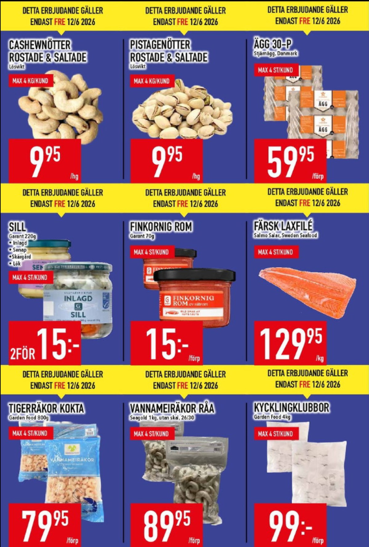 Se MatDax reklamblad för vecka 24 på Kampanjveckan.se. Se bra erbjudanden på många varor, t.ex. cashewnötter roastd & salted okänd eller andra varor. Läs reklambladet här! Sida 4