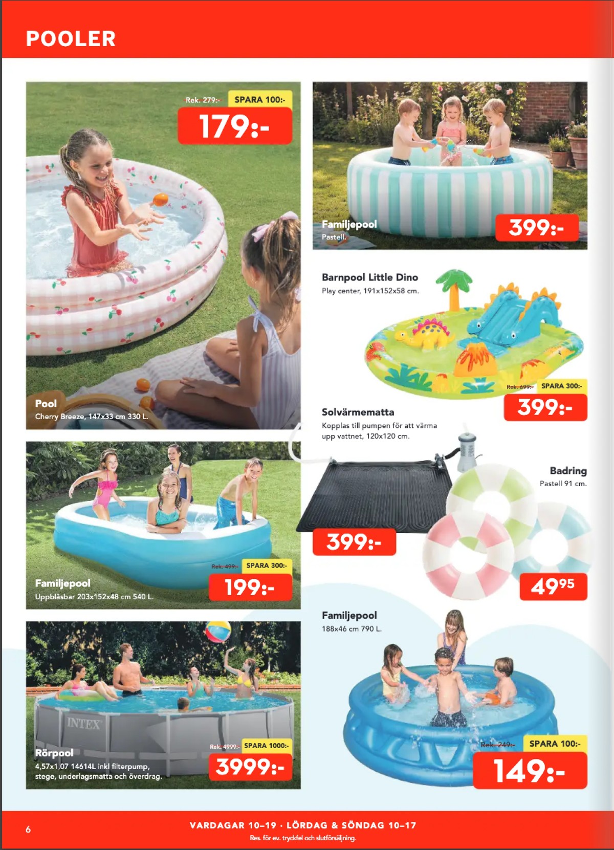 Se Bo Ohlsson reklamblad för vecka 24 på Kampanjveckan.se. Se bra erbjudanden på många varor, t.ex. pool okänd eller pool okänd. Läs reklambladet här! Sida 6
