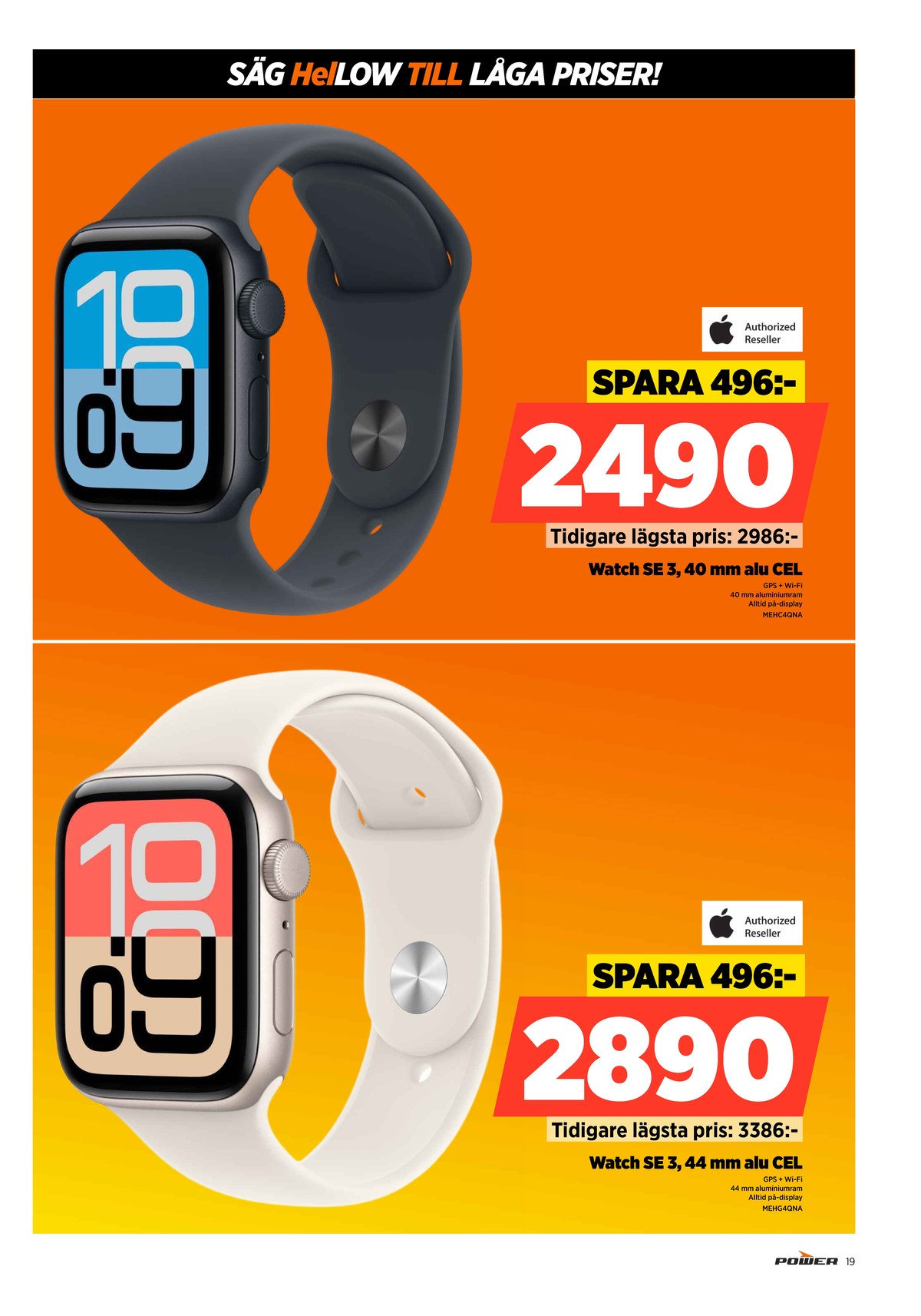 Se Power reklamblad för vecka 25 på Kampanjveckan.se. Se bra erbjudanden på många varor. Läs reklambladet här! Sida 19