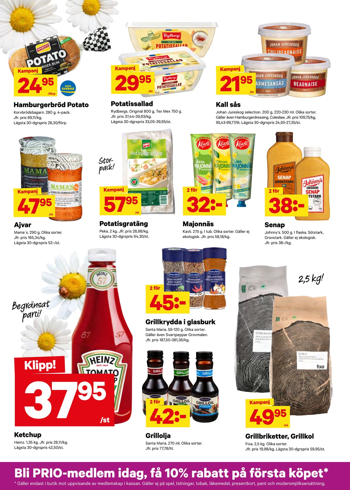 Se City Gross reklamblad för vecka 25 på Kampanjveckan.se. Se bra erbjudanden på många varor, t.ex. grillolja santa maria eller andra varor. Läs reklambladet här! Sida 12