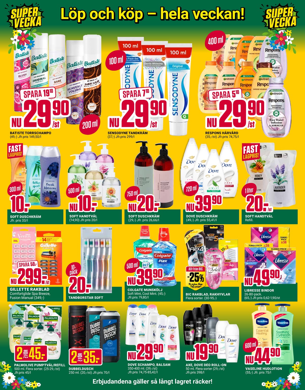 Se ÖoB reklamblad för vecka 25 på Kampanjveckan.se. Se bra erbjudanden på många varor. Läs reklambladet här! Sida 4