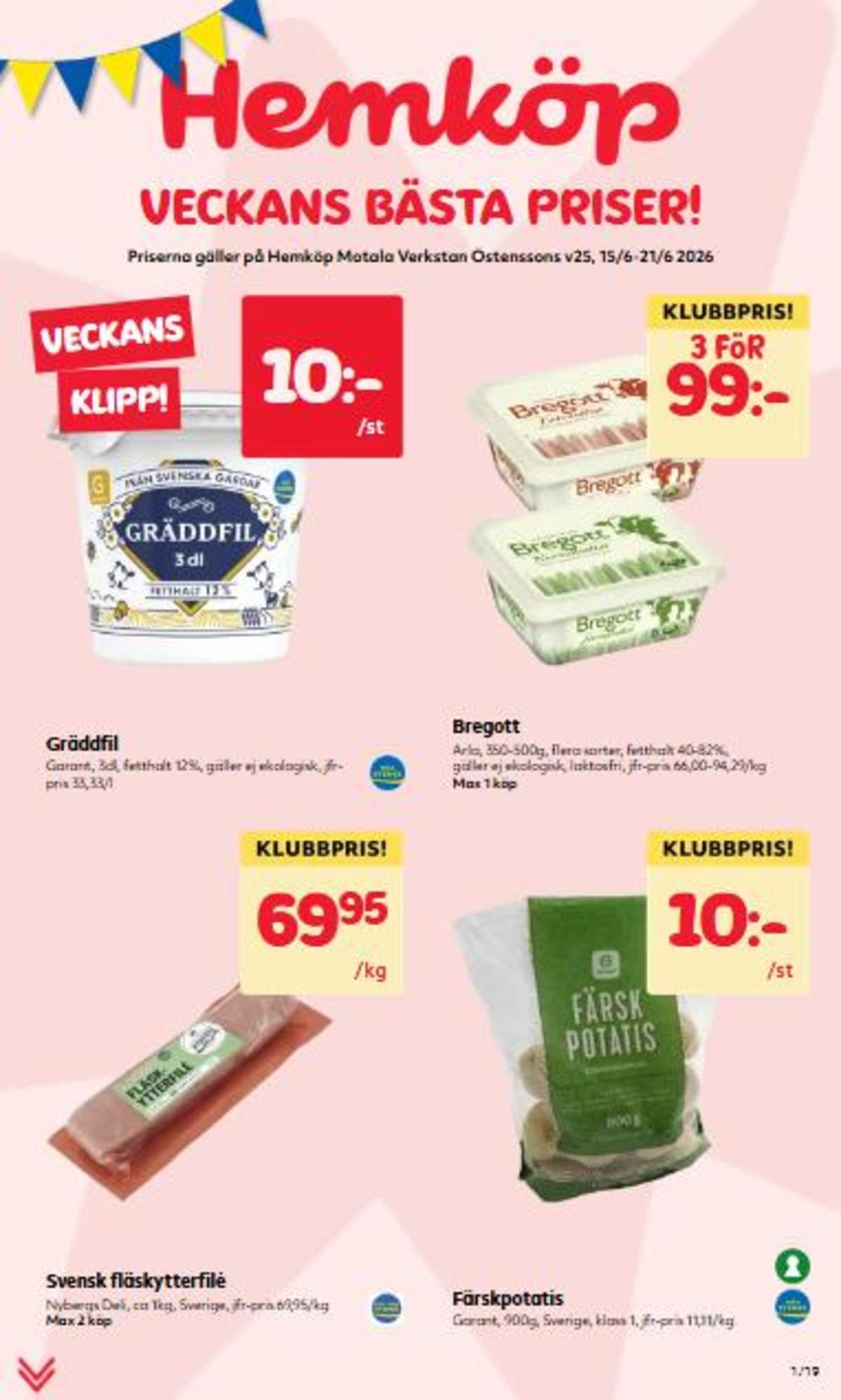 Se Östenssons reklamblad för vecka 25 på Kampanjveckan.se. Se bra erbjudanden på många varor. Läs reklambladet här! Sida 1