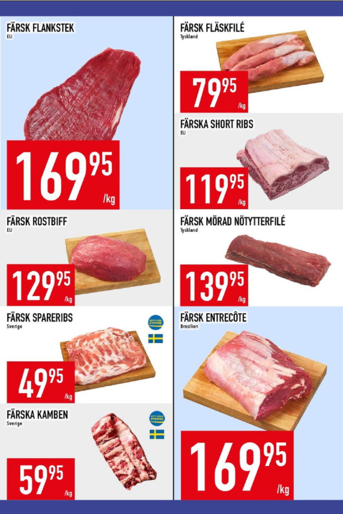 Se MatDax reklamblad för vecka 25 på Kampanjveckan.se. Se bra erbjudanden på många varor, t.ex. kamben okänd eller spareribs allmans. Läs reklambladet här! Sida 12
