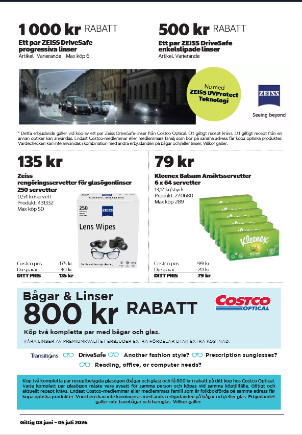 Se Costco reklamblad för vecka 26 på Kampanjveckan.se. Se bra erbjudanden på många varor. Läs reklambladet här! Sida 12