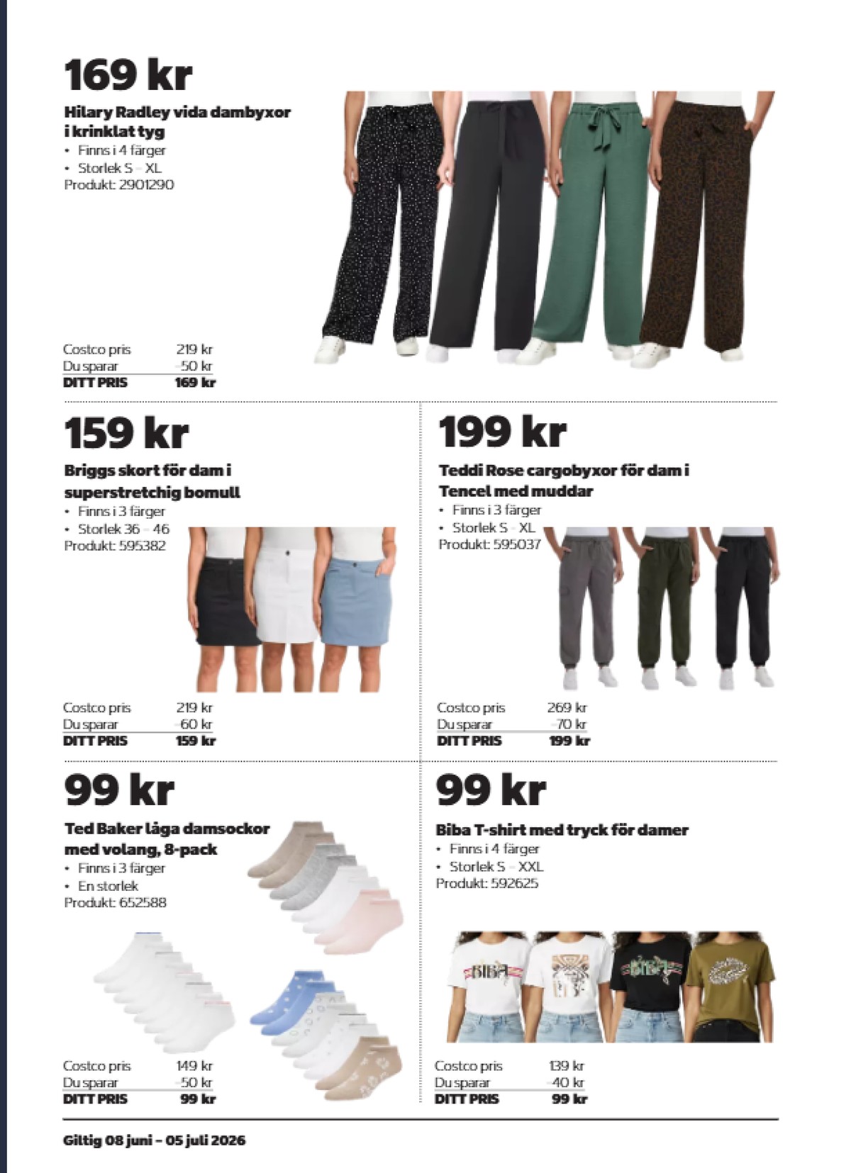 Se Costco reklamblad för vecka 26 på Kampanjveckan.se. Se bra erbjudanden på många varor. Läs reklambladet här! Sida 6