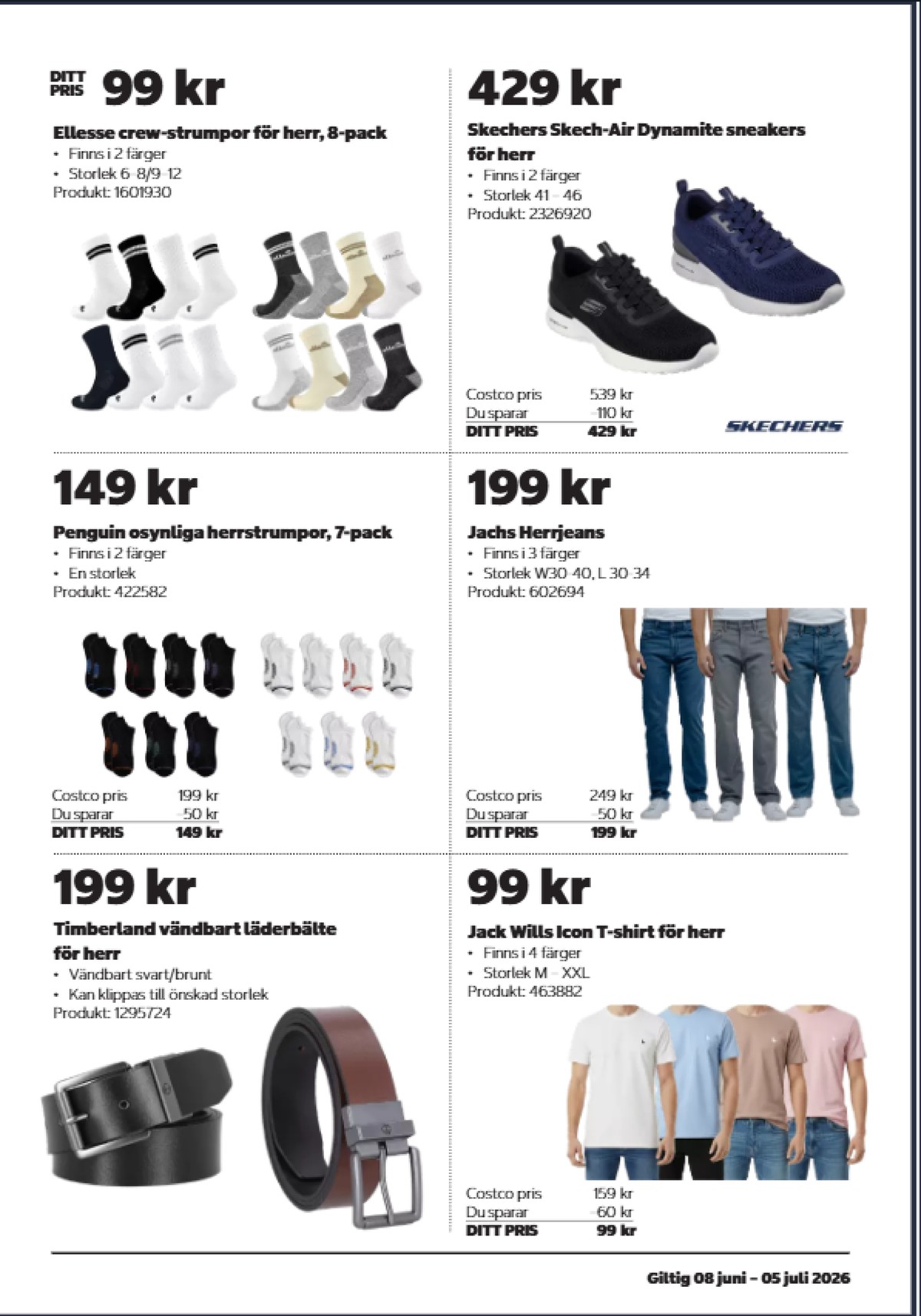 Se Costco reklamblad för vecka 26 på Kampanjveckan.se. Se bra erbjudanden på många varor. Läs reklambladet här! Sida 7