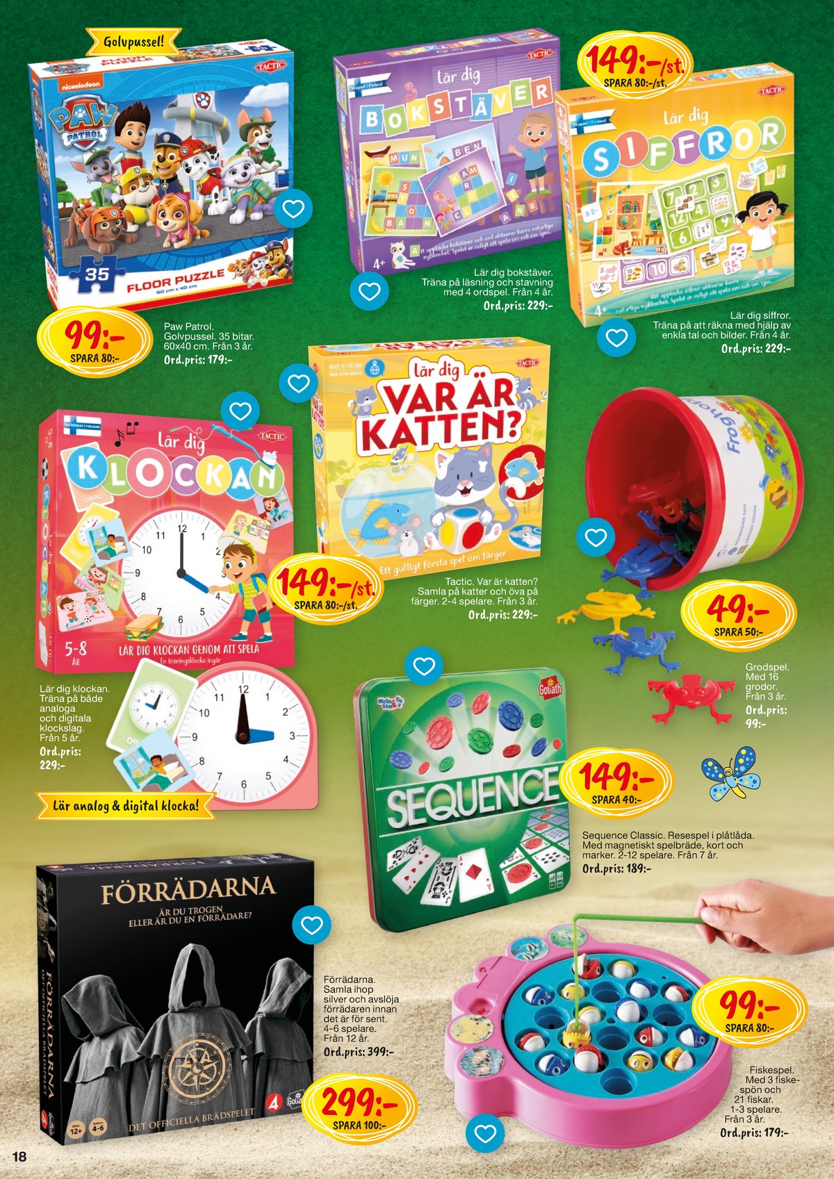 Se Leklust reklamblad för vecka 26 på Kampanjveckan.se. Se bra erbjudanden på många varor. Läs reklambladet här! Sida 20