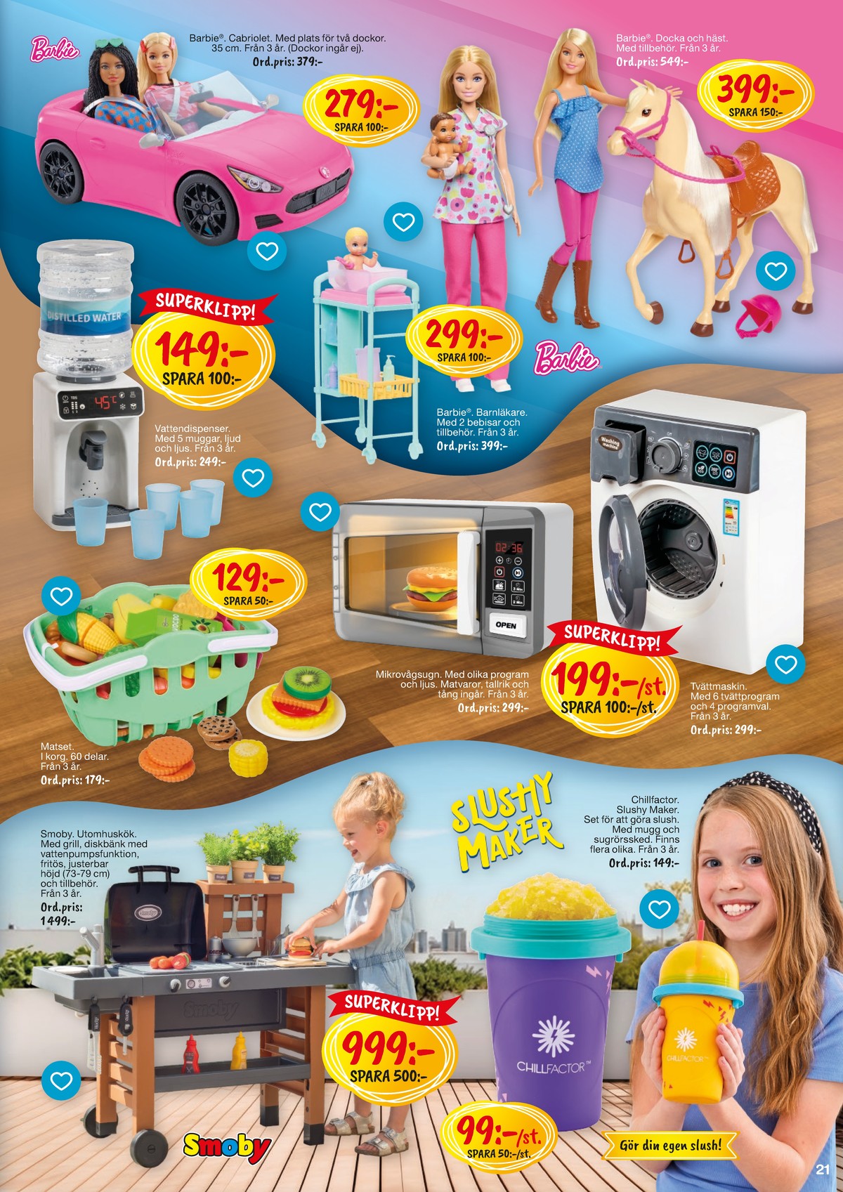 Se Leklust reklamblad för vecka 26 på Kampanjveckan.se. Se bra erbjudanden på många varor. Läs reklambladet här! Sida 23
